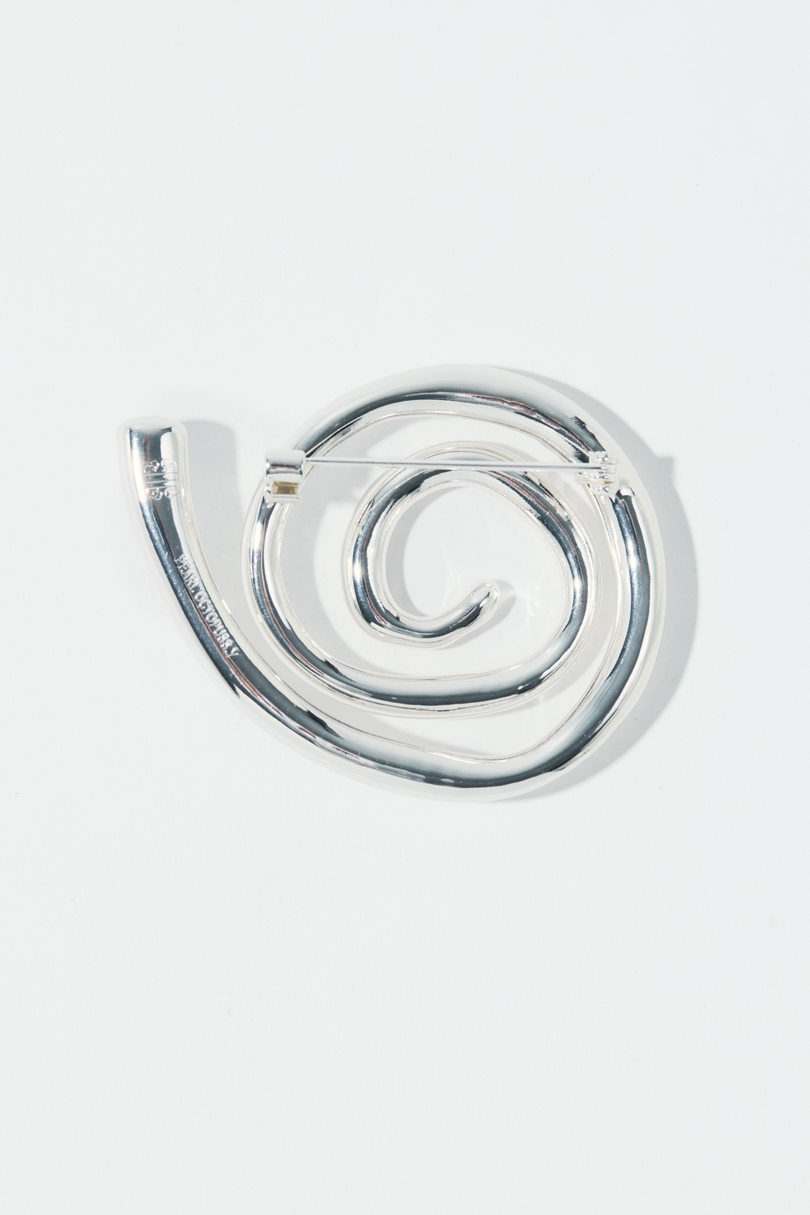 Dahlia Brooch Silver