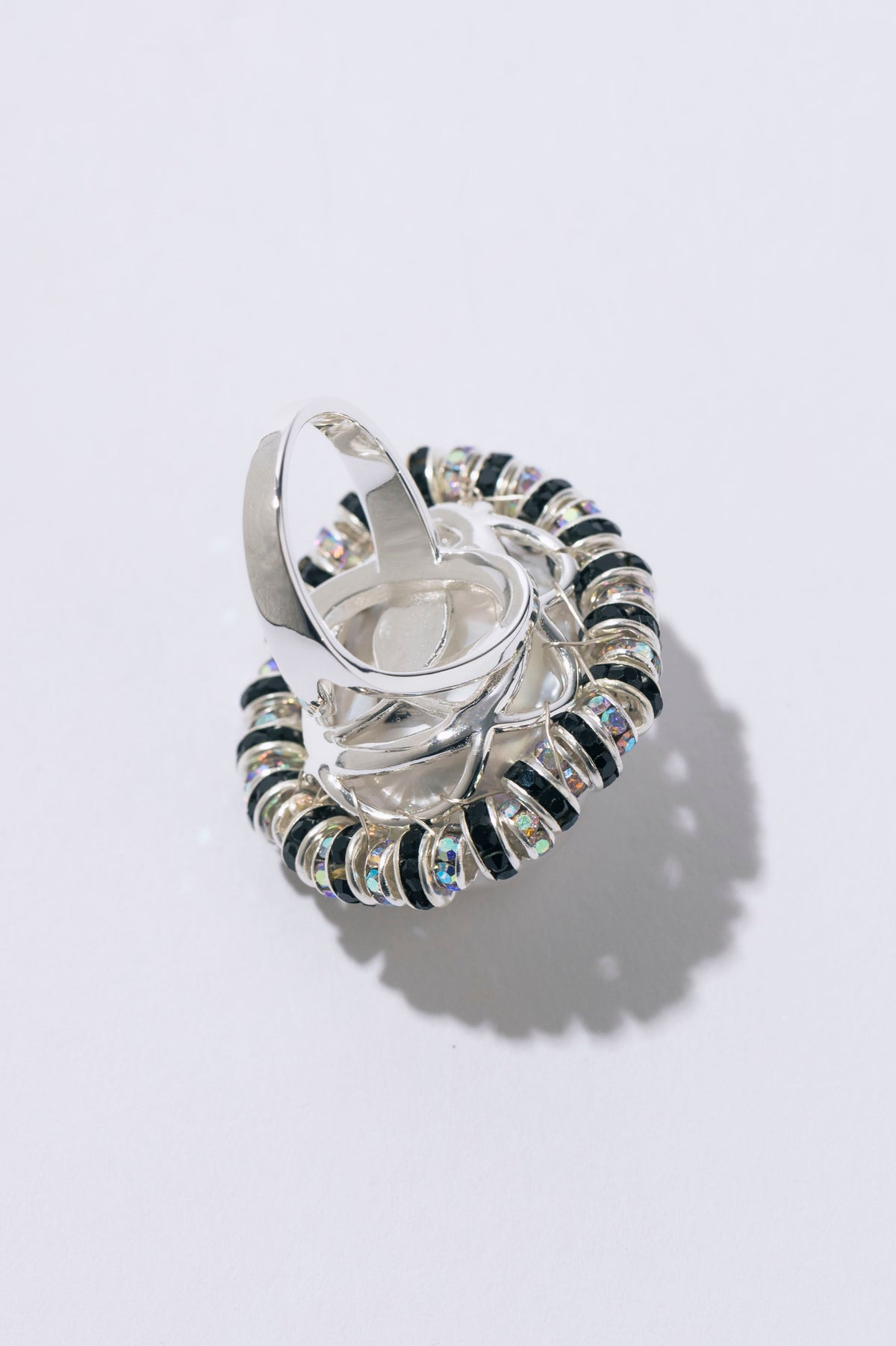 Baroque Diamond Ring Zebra