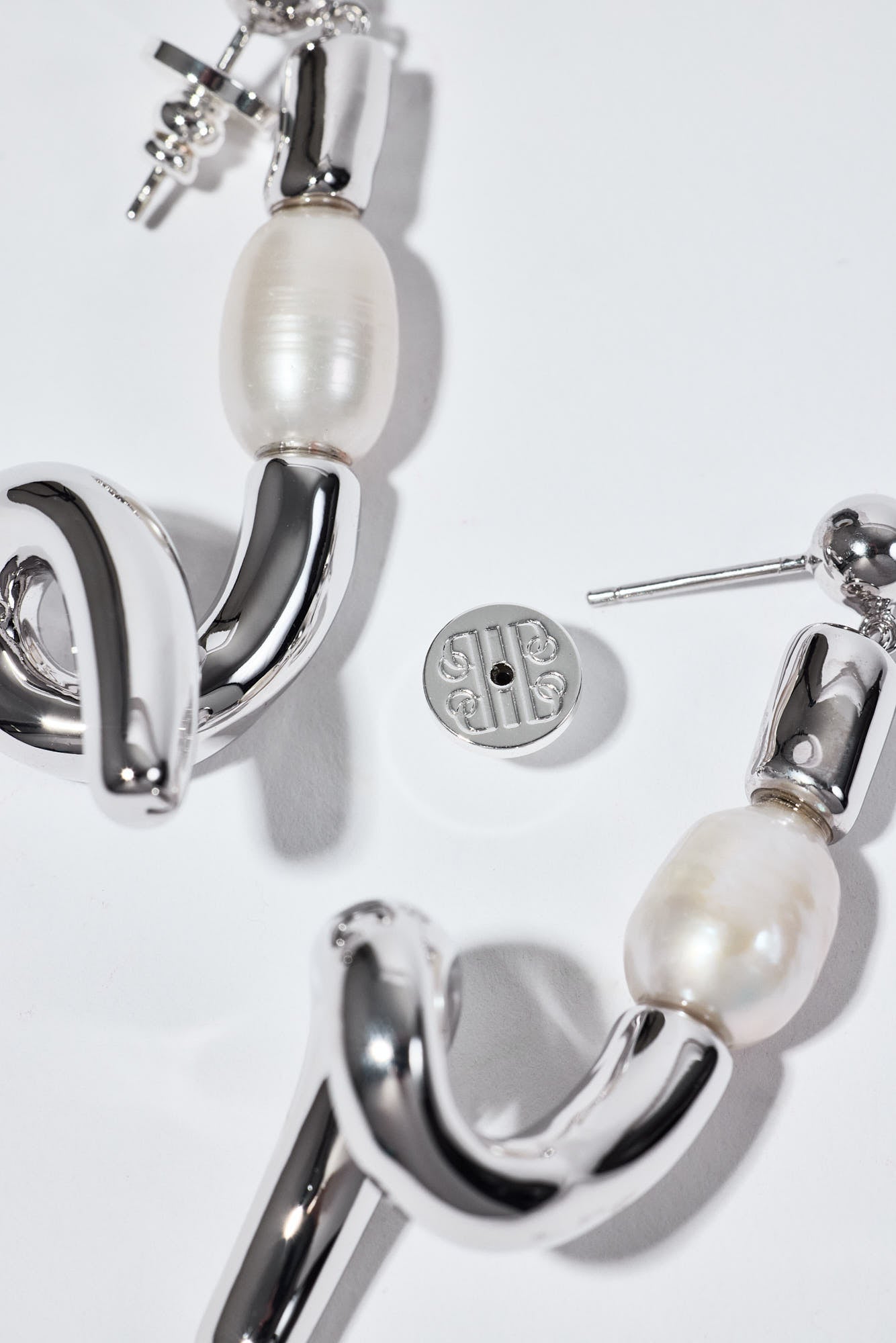Belle Earrings Silver