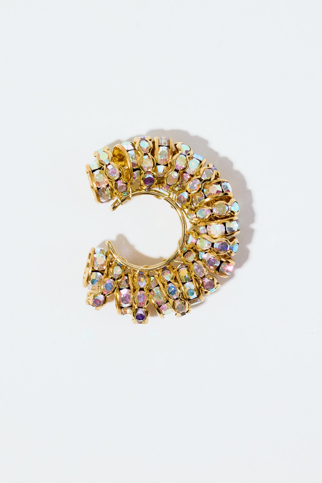Chunky Diamond Ear Cuff