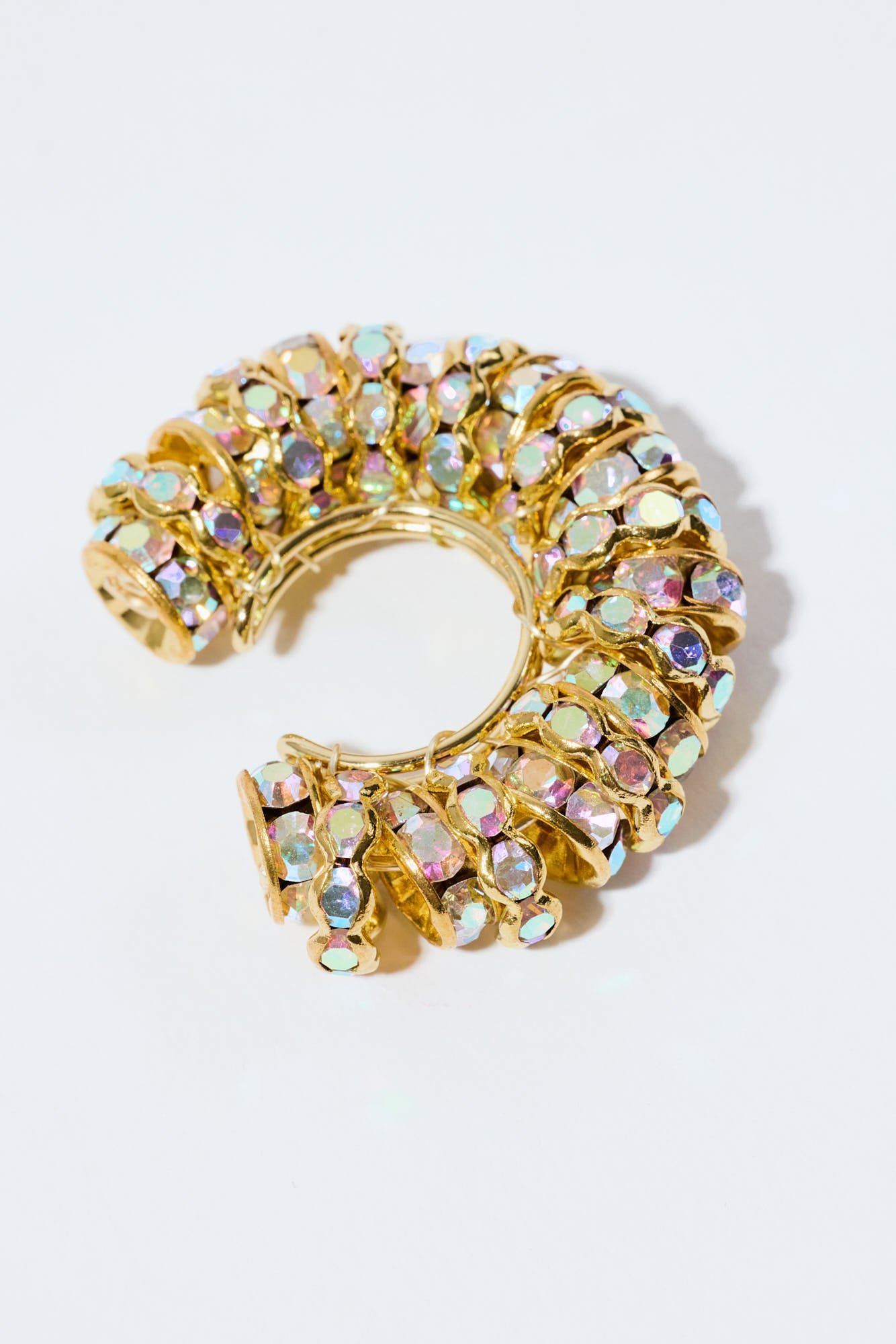 Chunky Diamond Ear Cuff