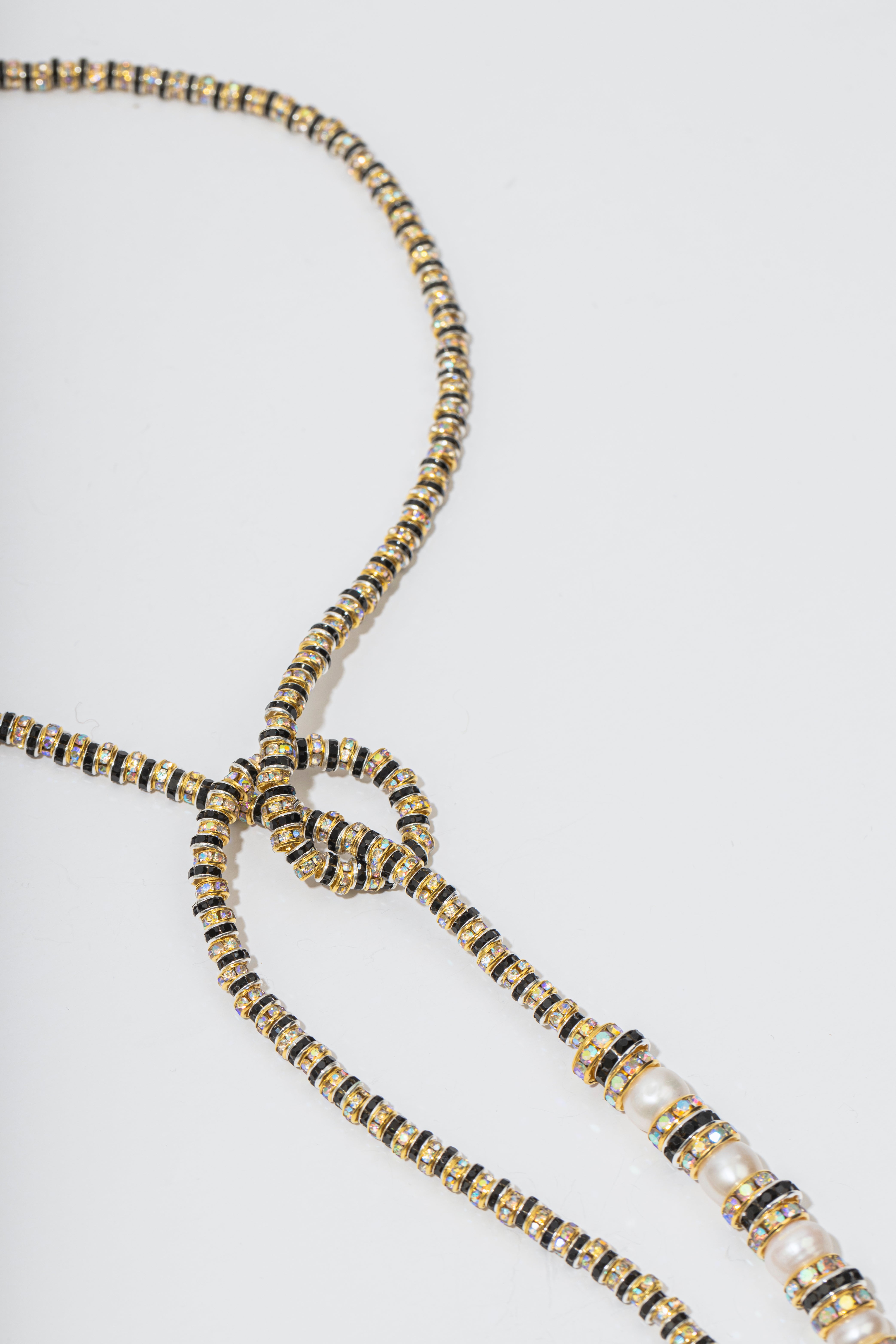 Coco Necklace Zebra