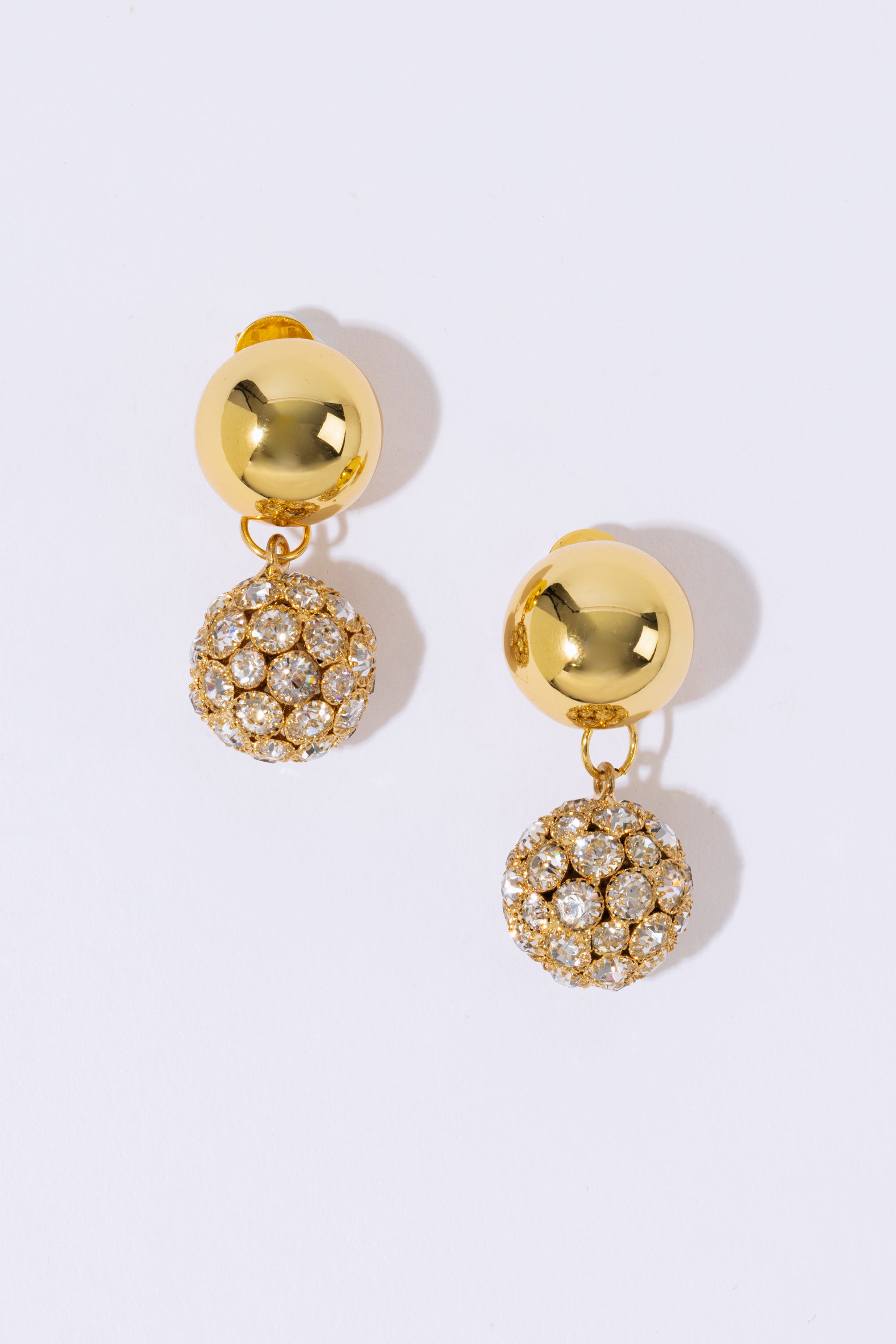 Crystal Sphere Studs