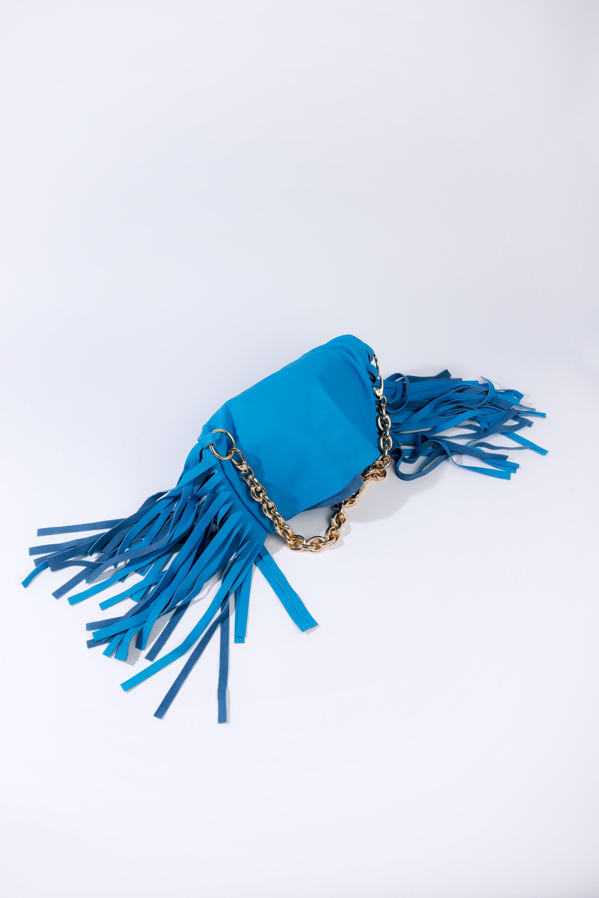 Dawn Leather Fringe Bag