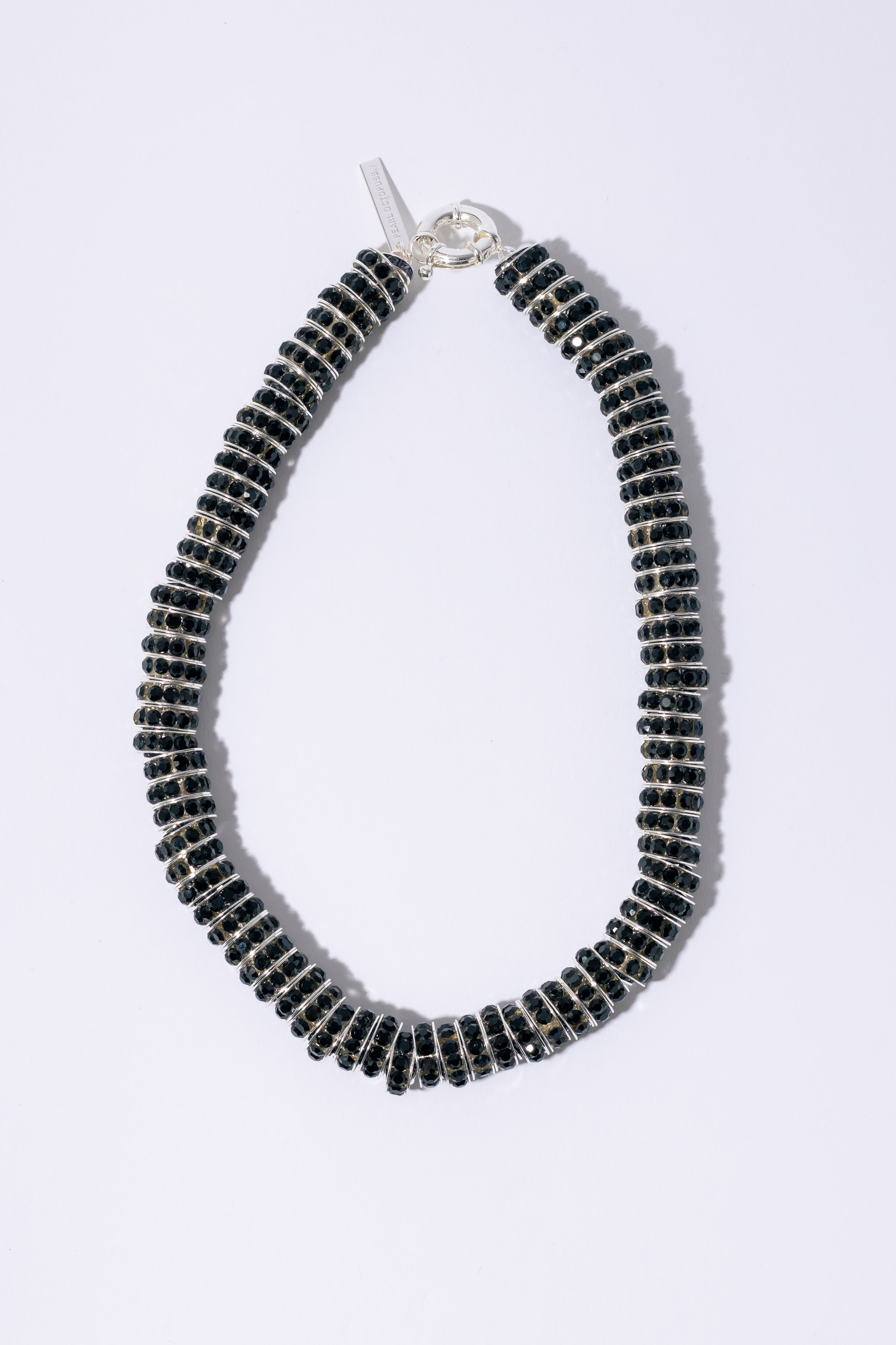 Fat Diamond Necklace Black