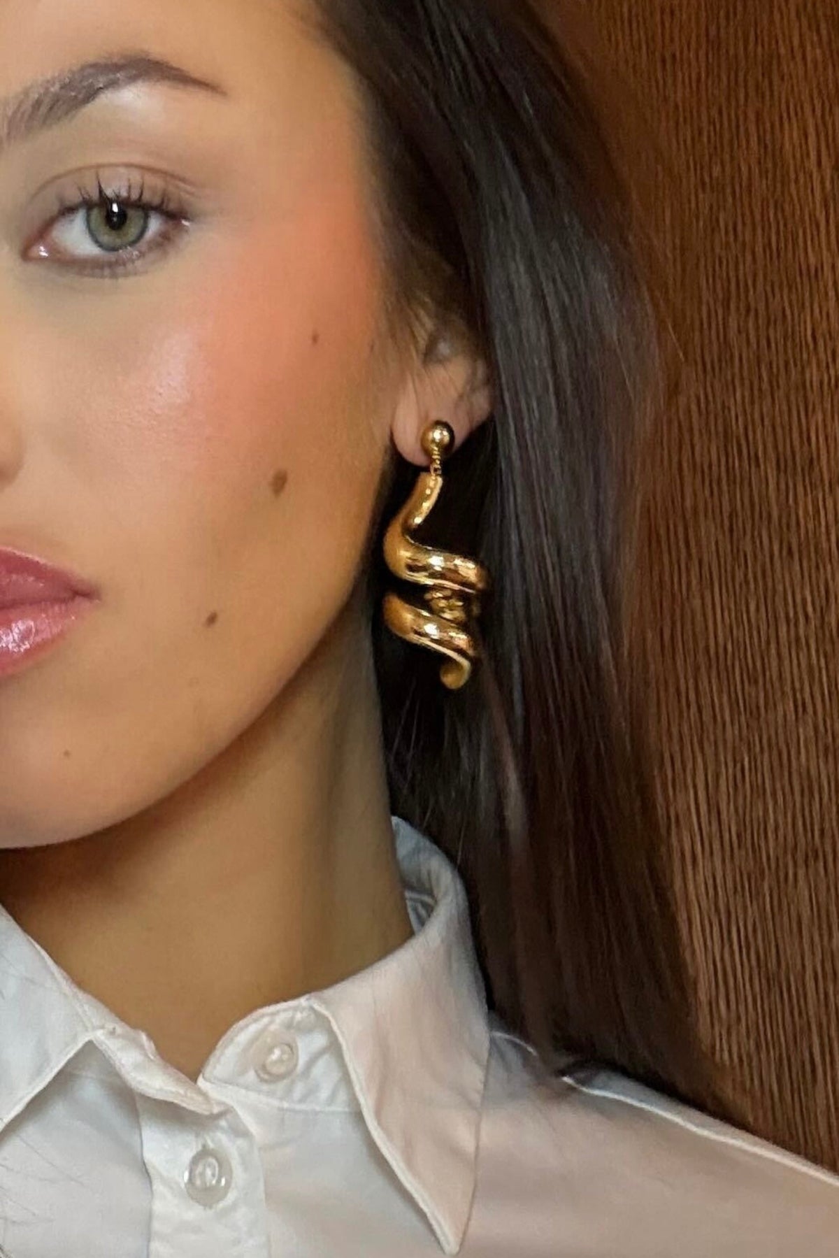 Willow Earrings Gold