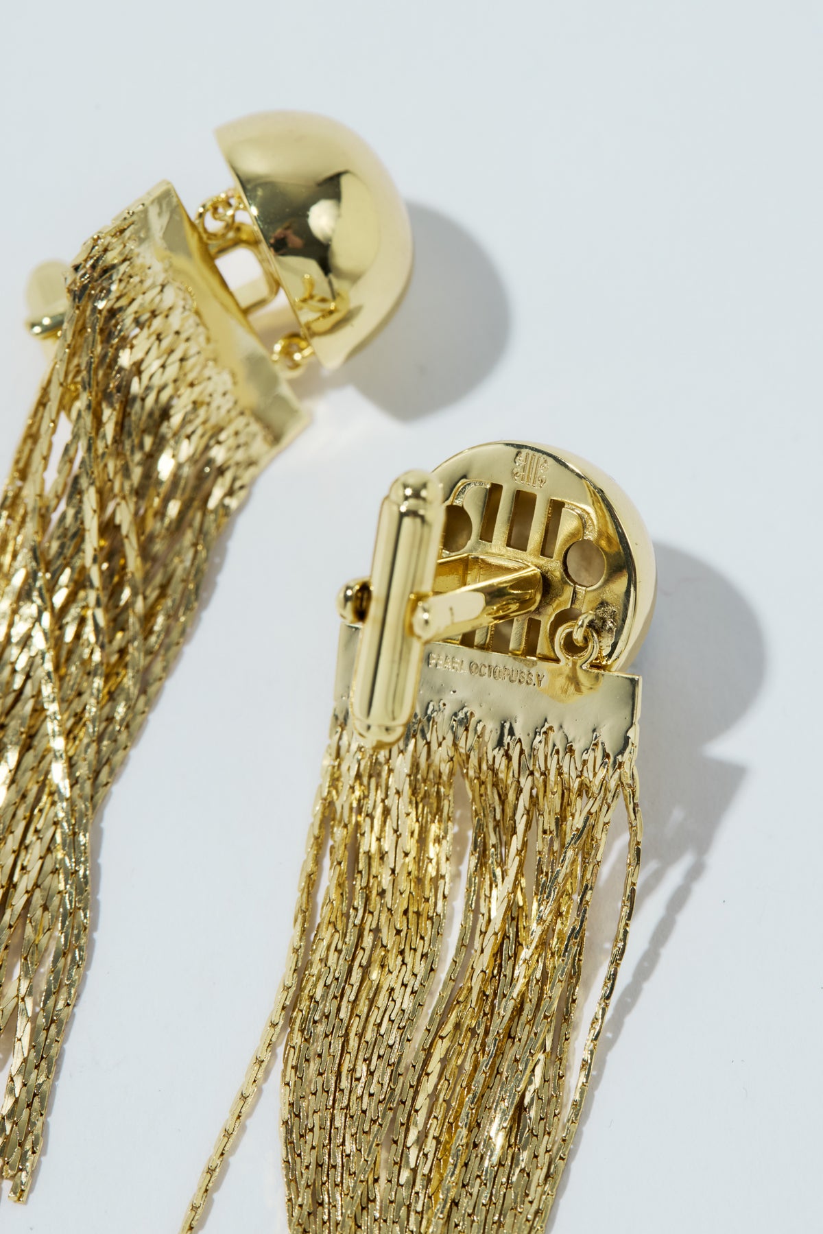 Medusa Cuff Links Gold