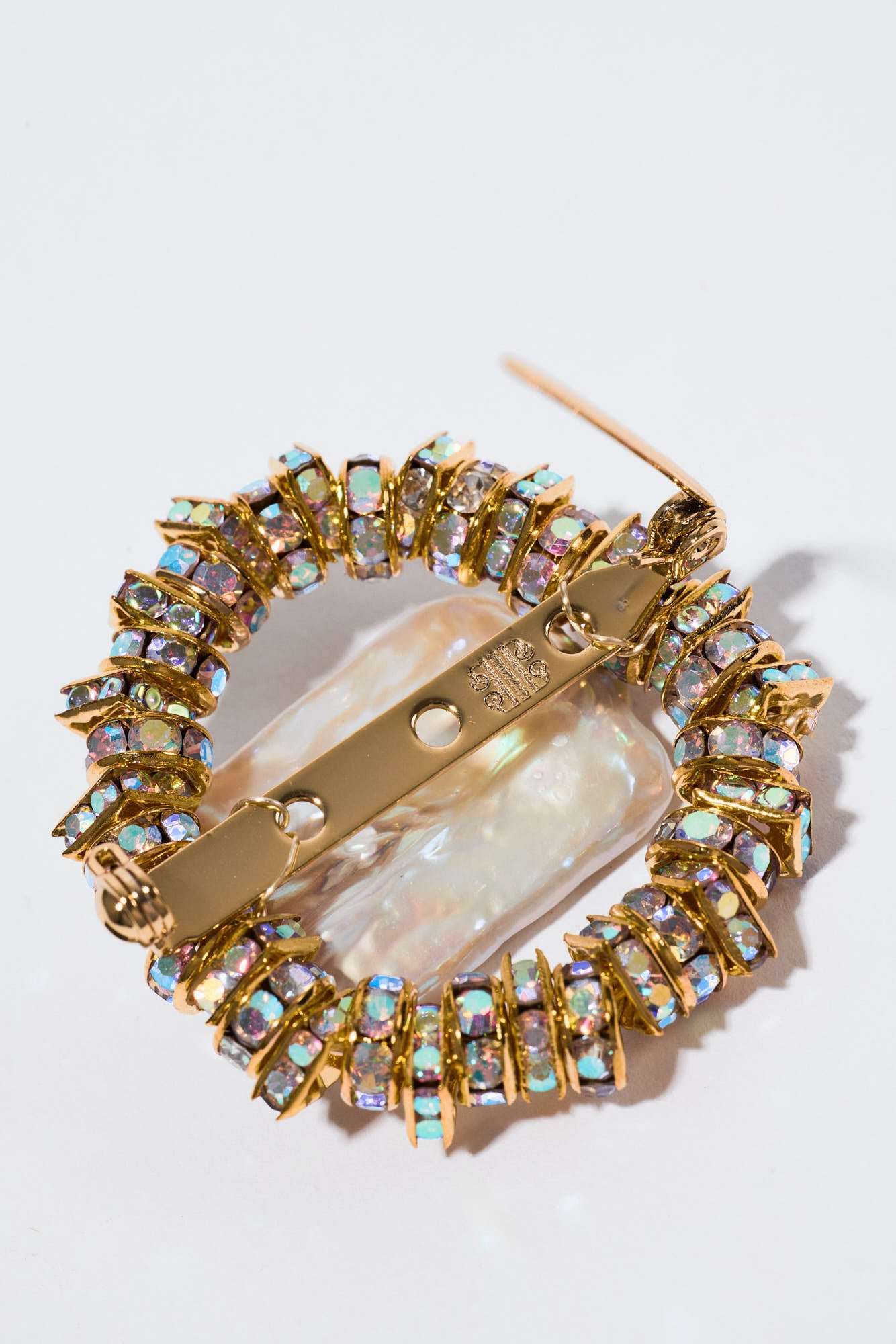 Mini Paris Brooch Gold