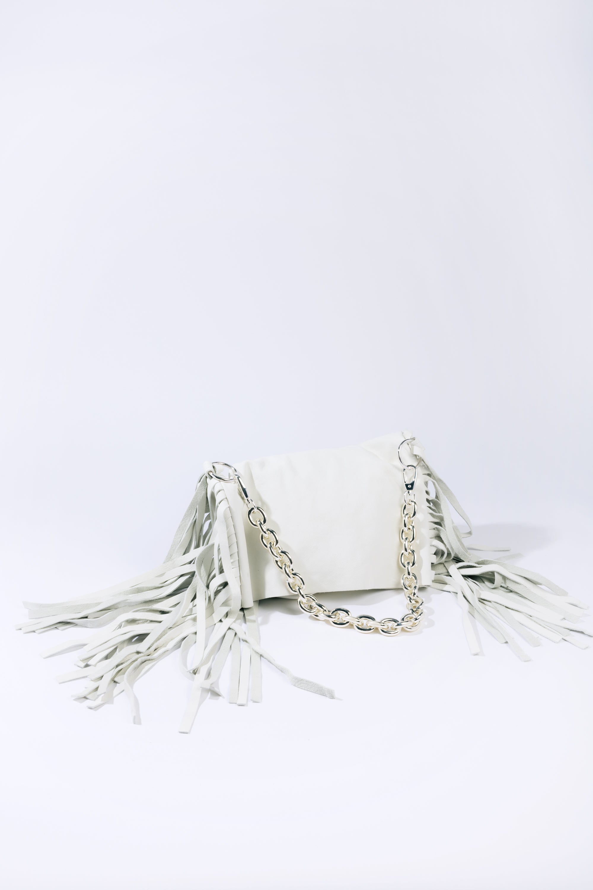 Dawn Leather Fringe Bag