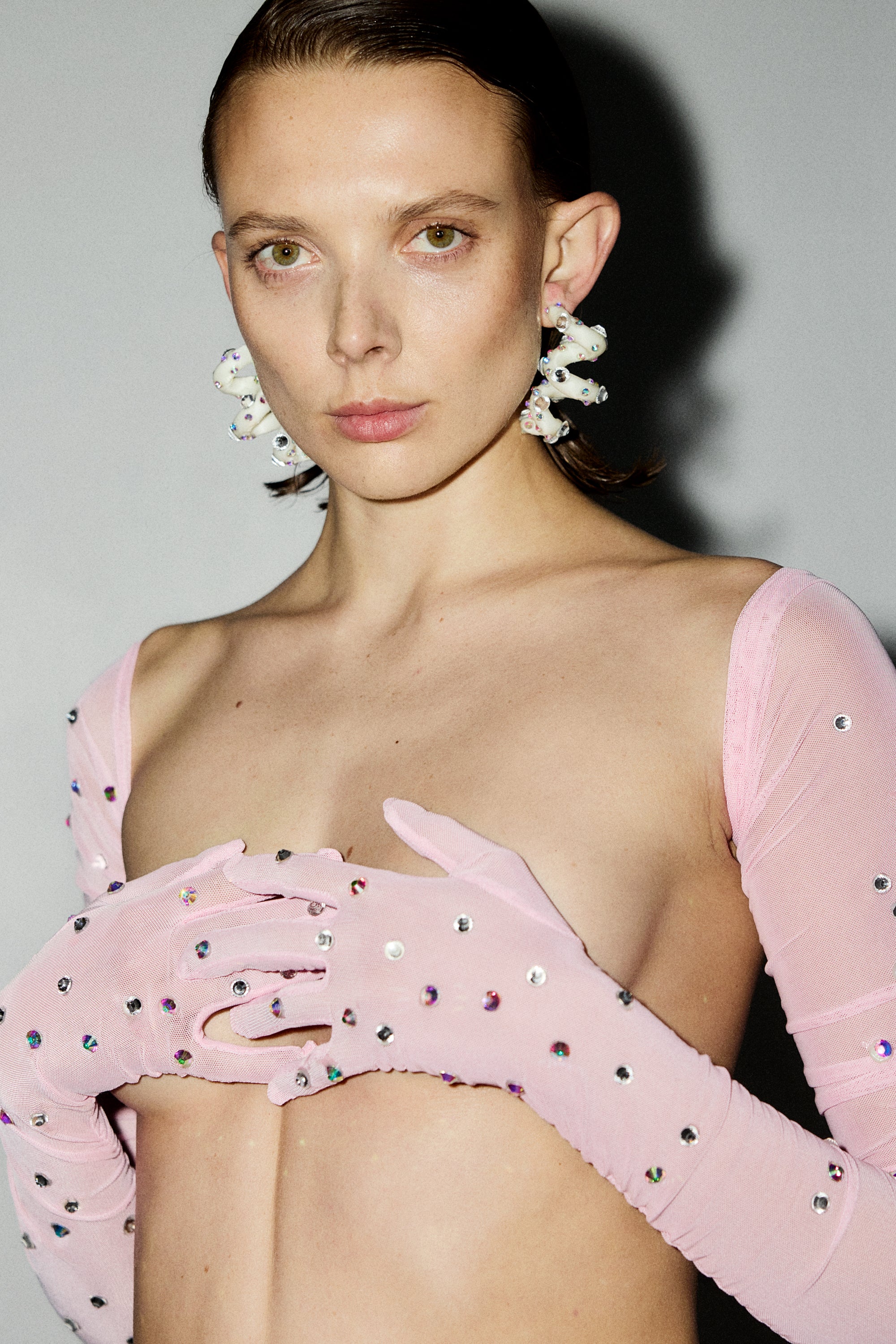 Tarantella Earrings White
