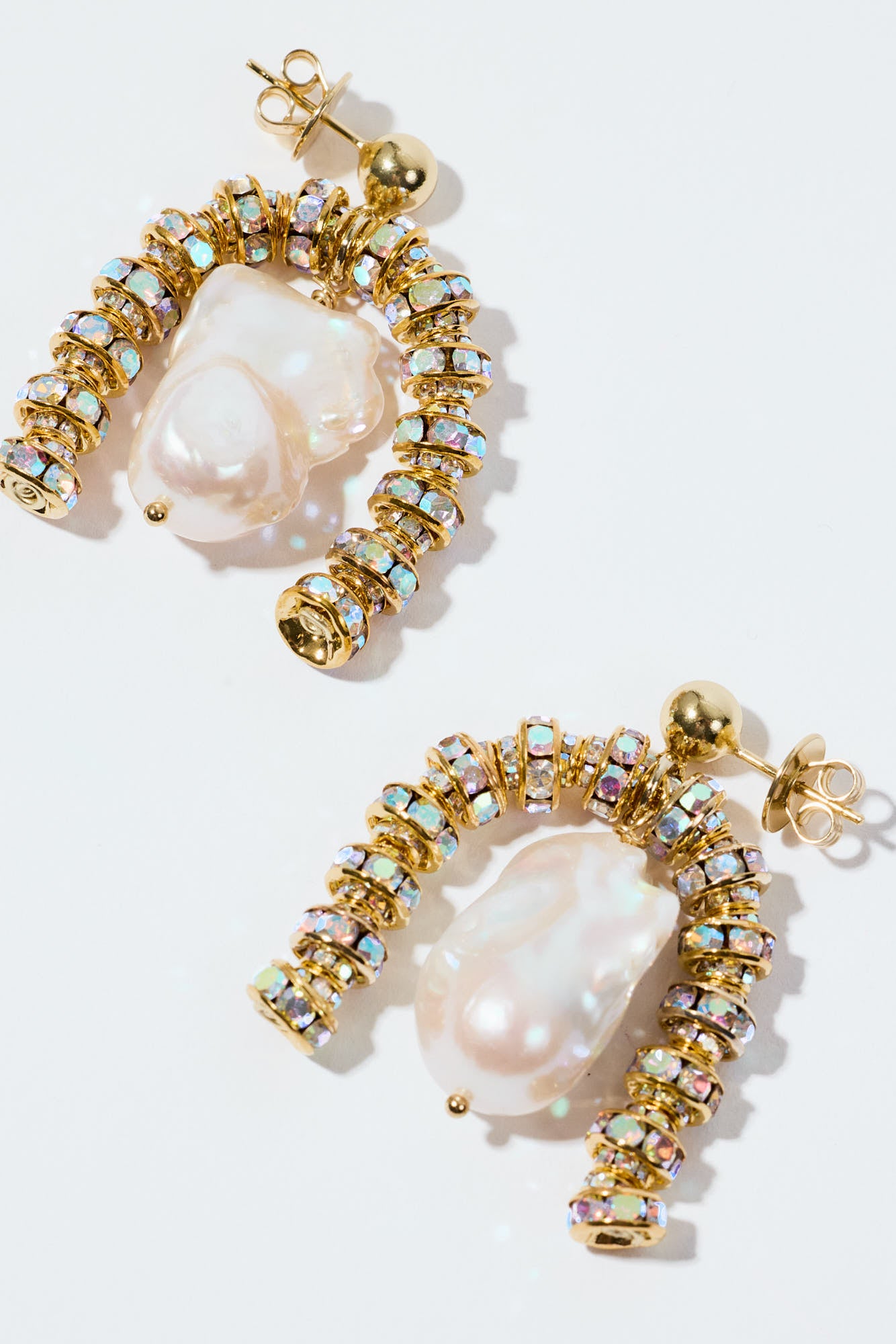 Paris Baroque Earrings Gold