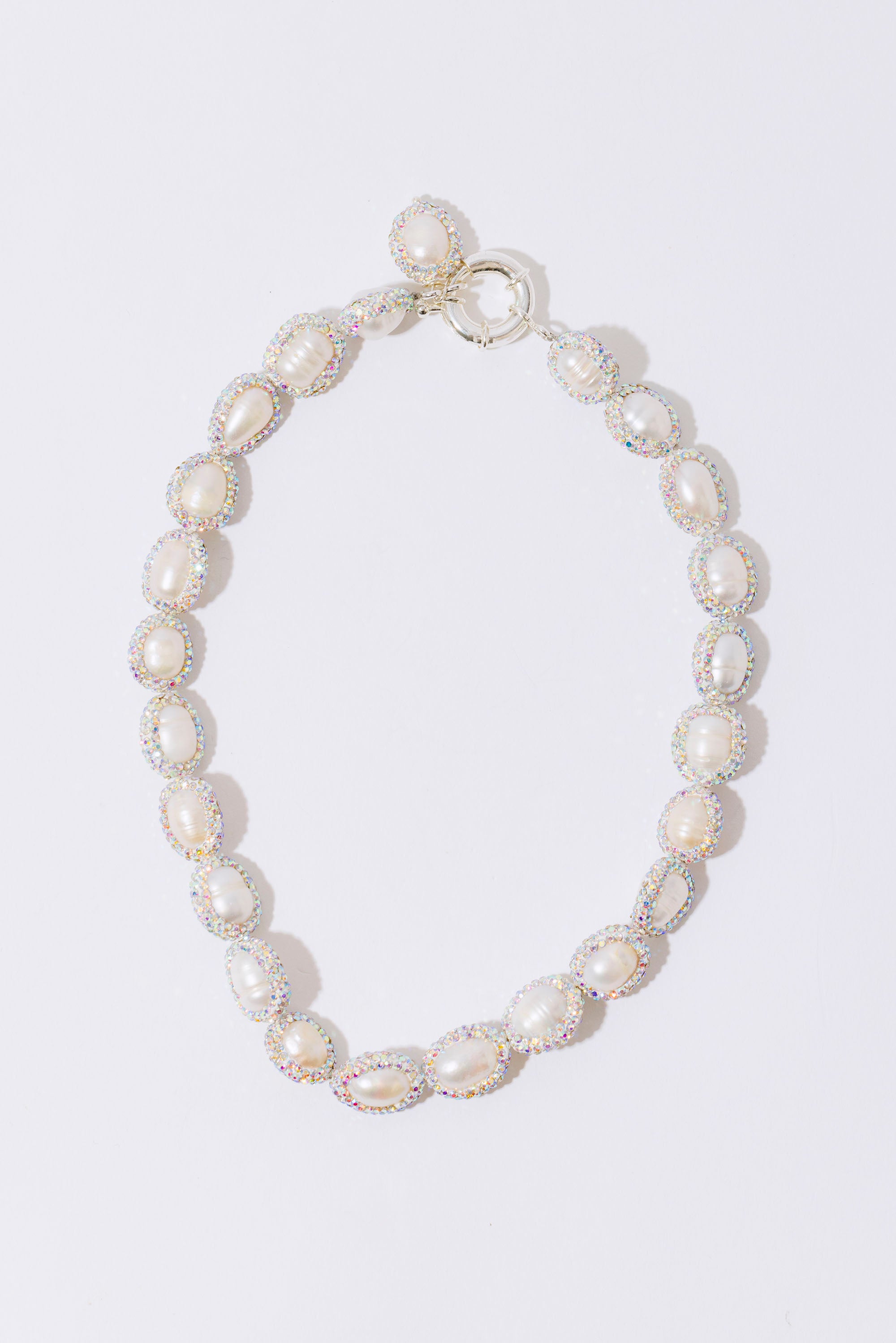 TURQUOISE CHOKER & WILD PEARL DROP main image 1