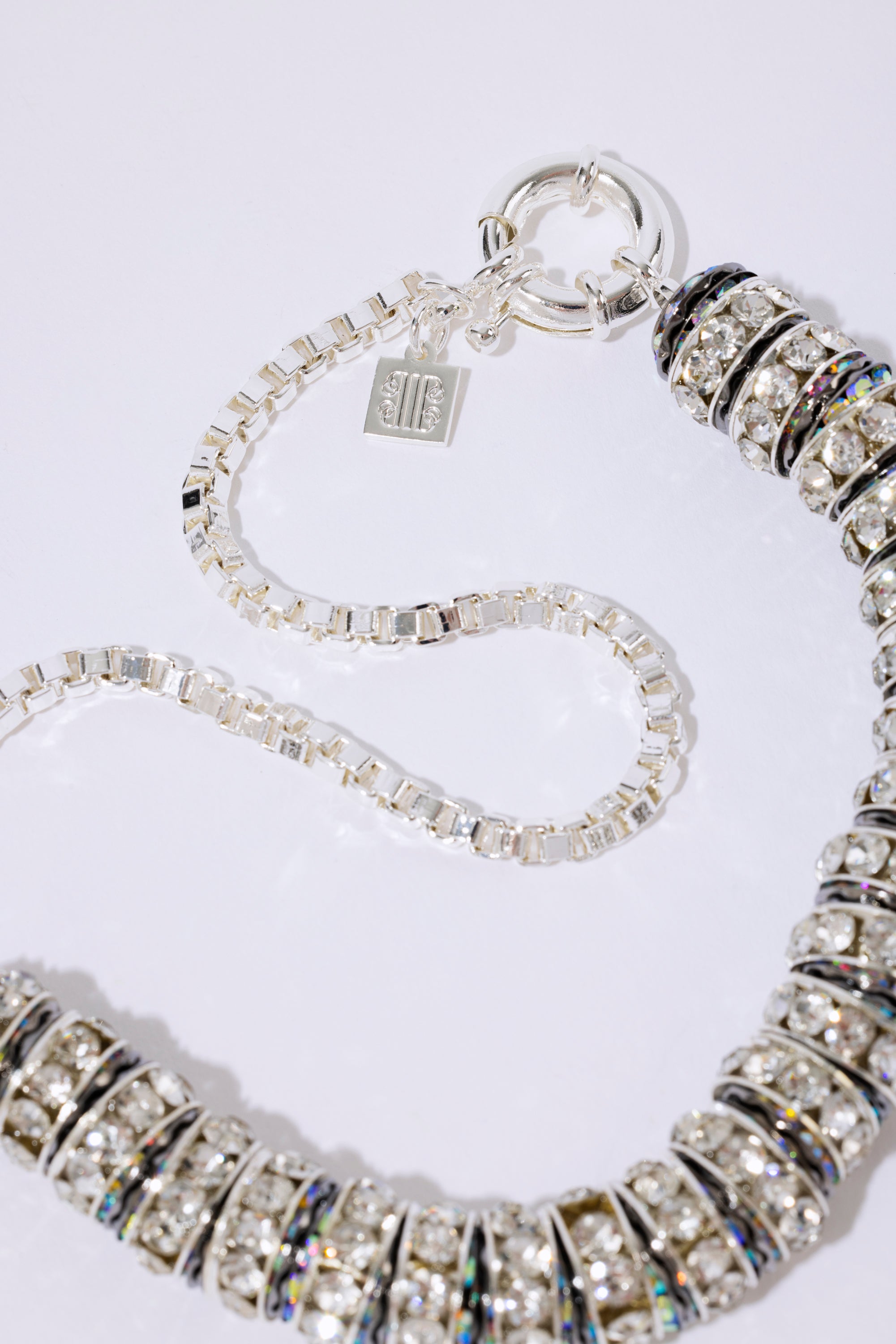 Diamond Box Chain Necklace