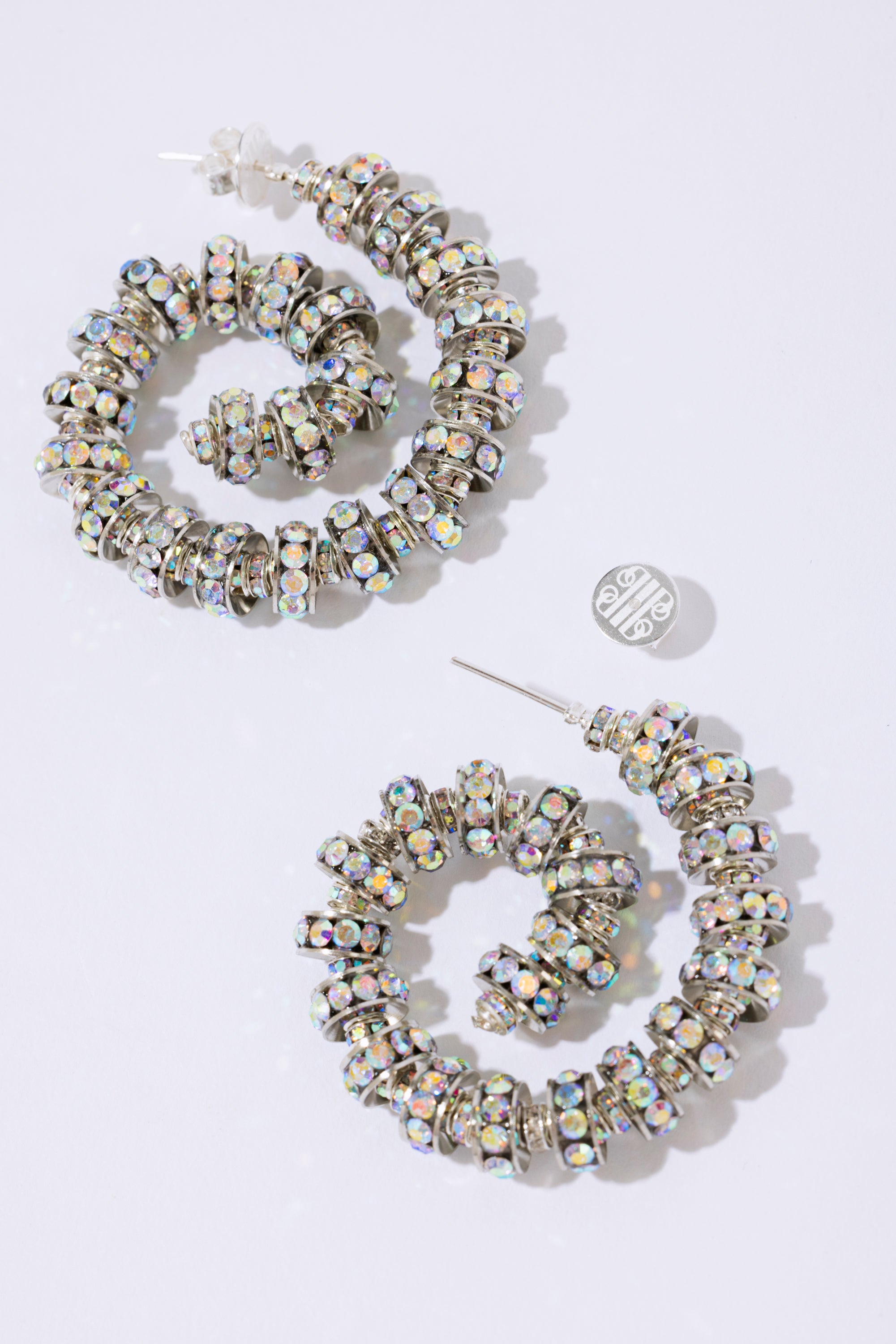 Spiral Hoops Silver