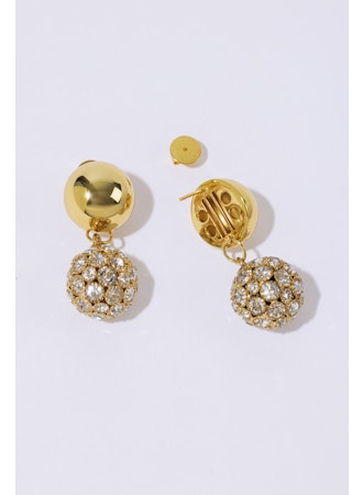Crystal Sphere Studs