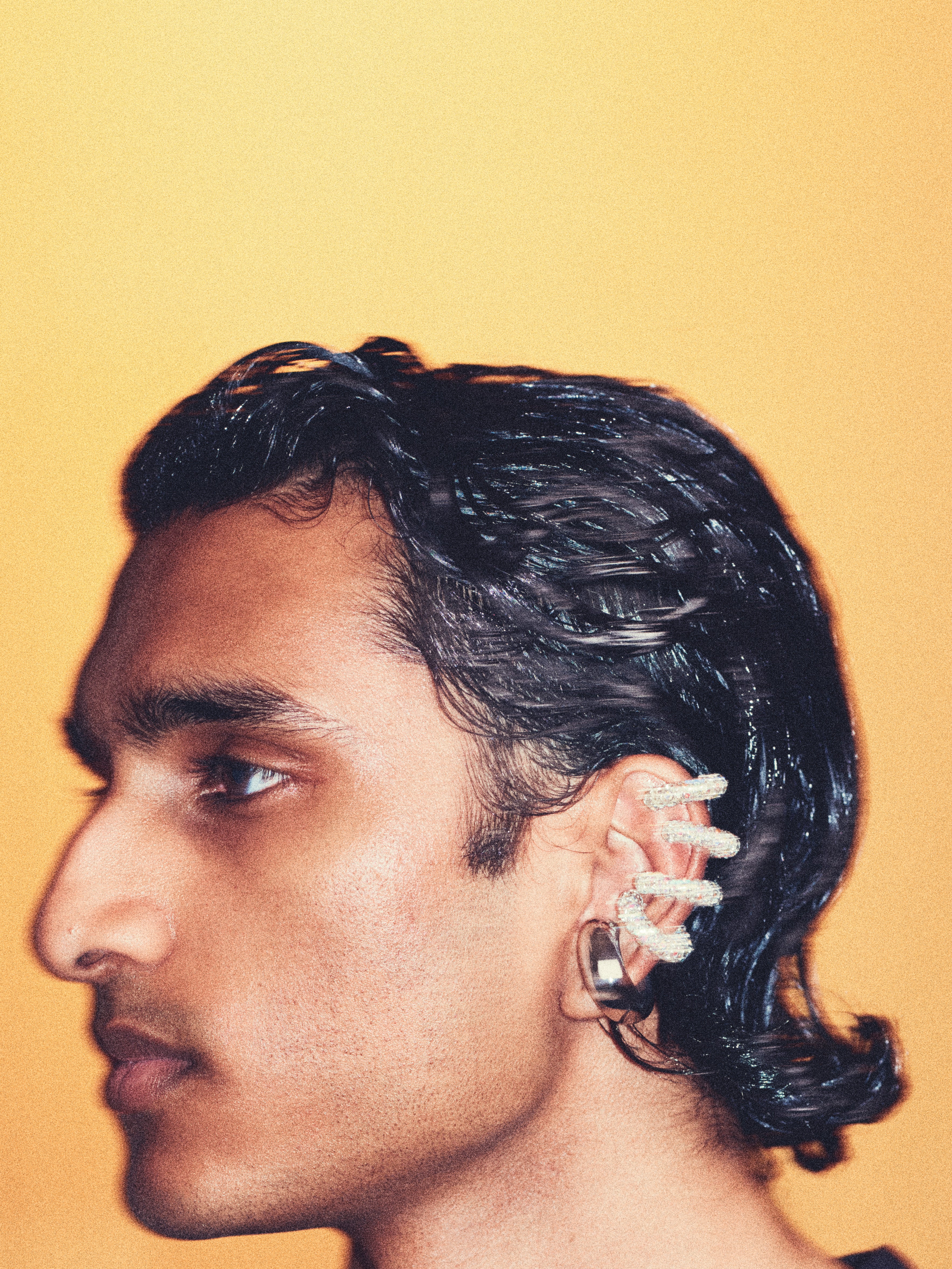 Diamond Ear Cuff Gold