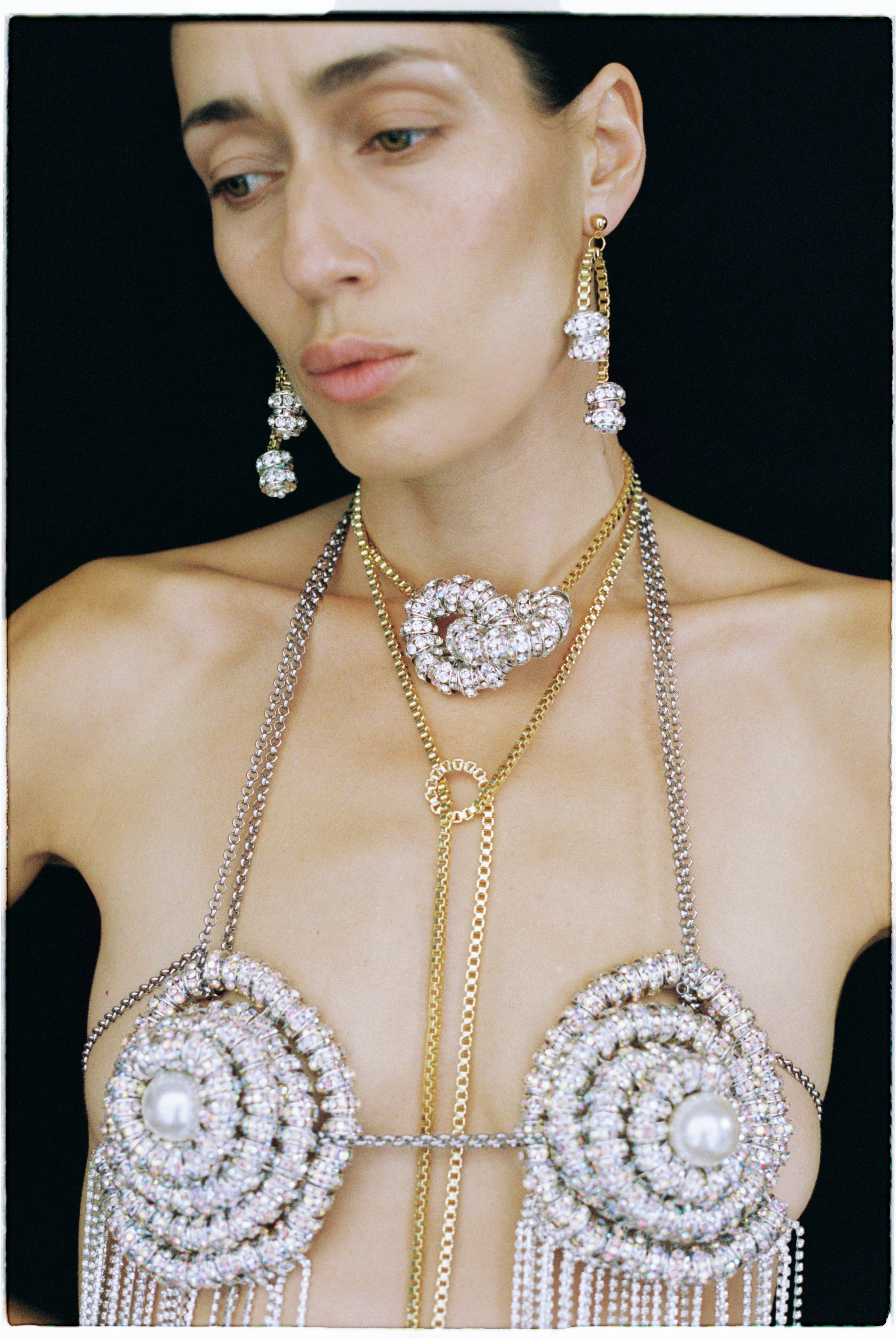 Paris Chained Earrings