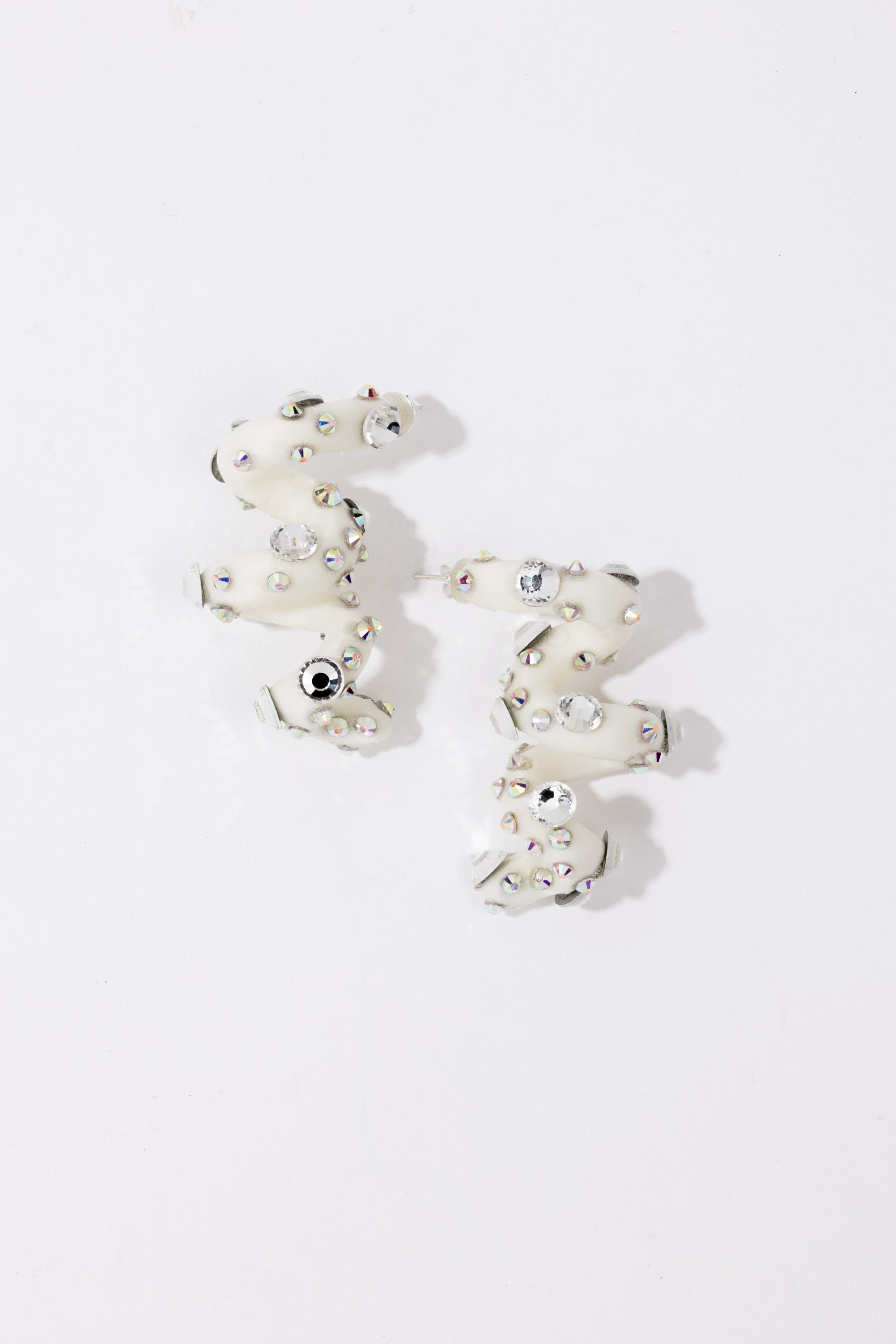 Tarantella Earrings White