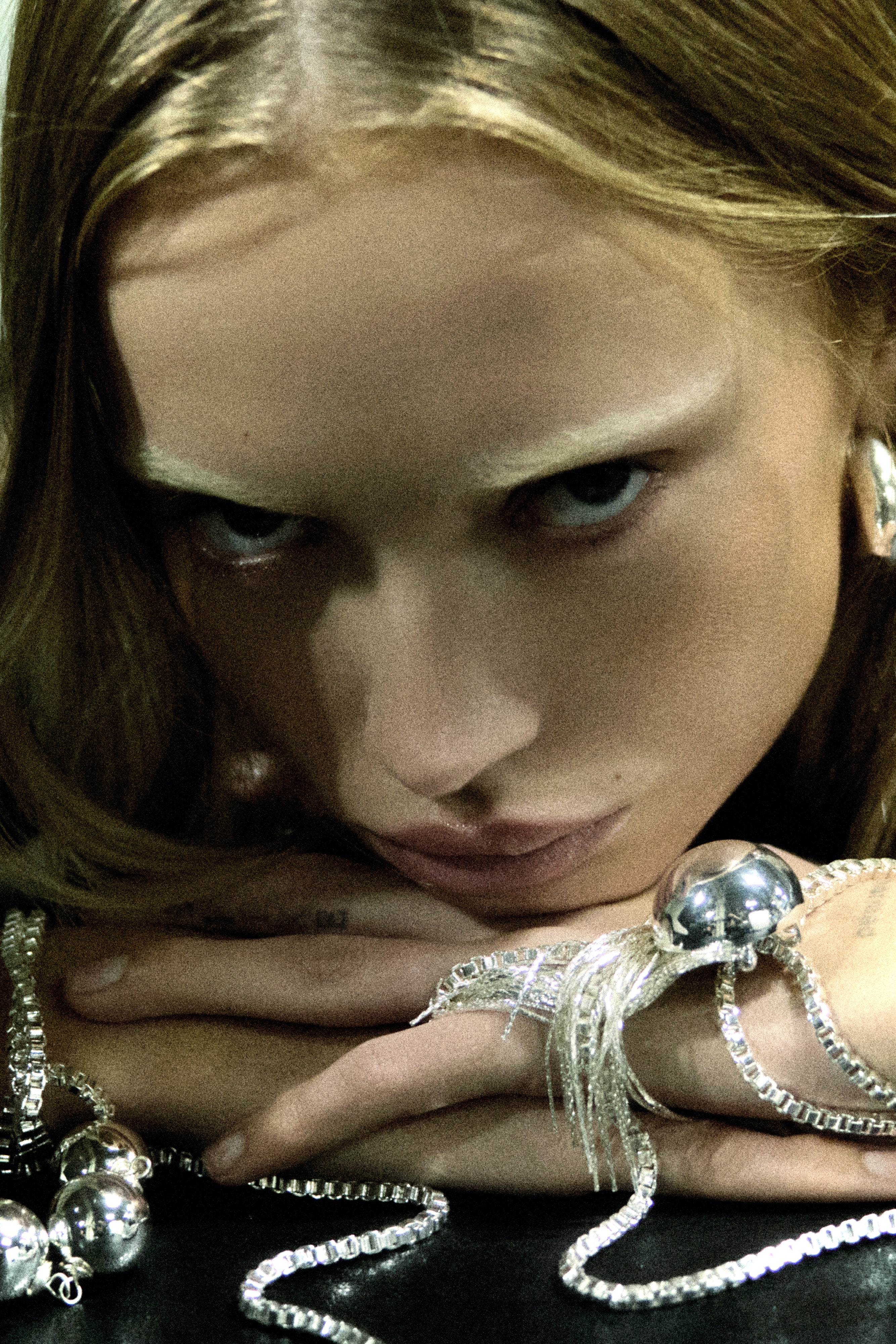 Medusa Brooch Silver