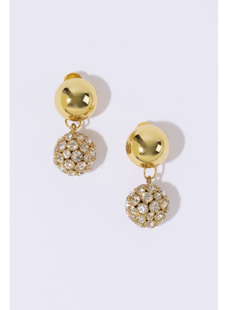 Crystal Sphere Studs