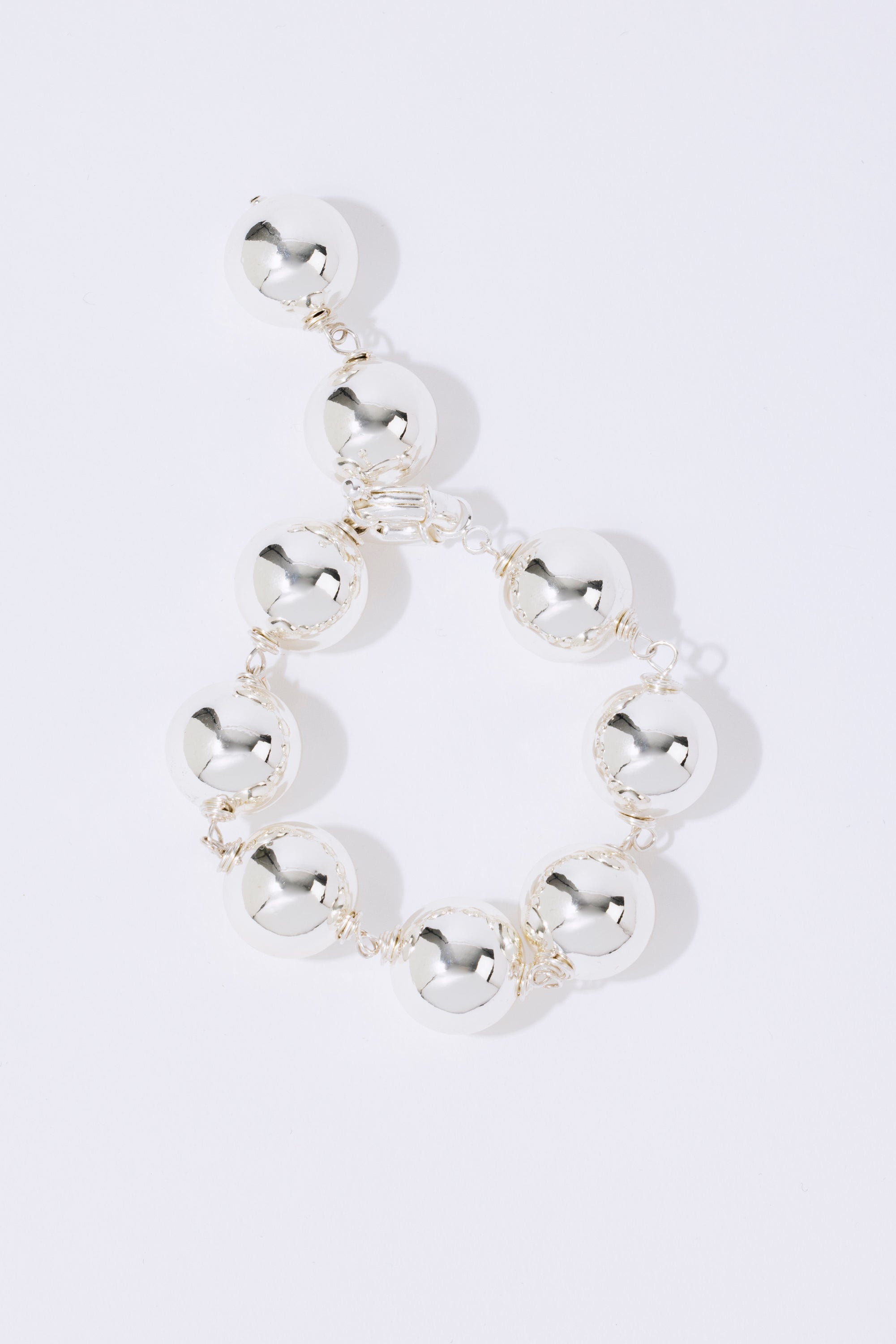 Silver Sphere Bracelet