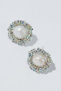 Baby Perla Studs Silver