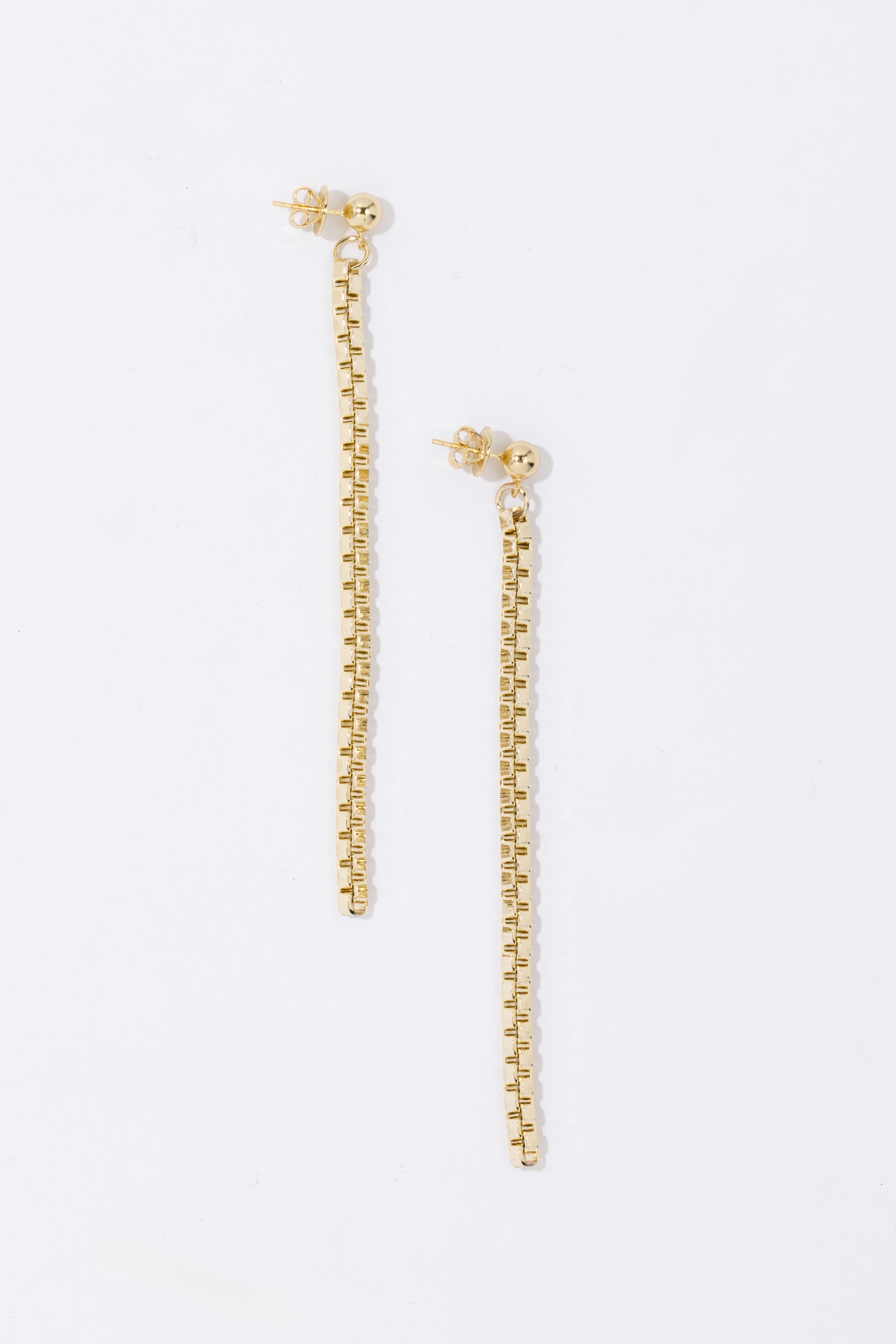Chain Earrings Gold