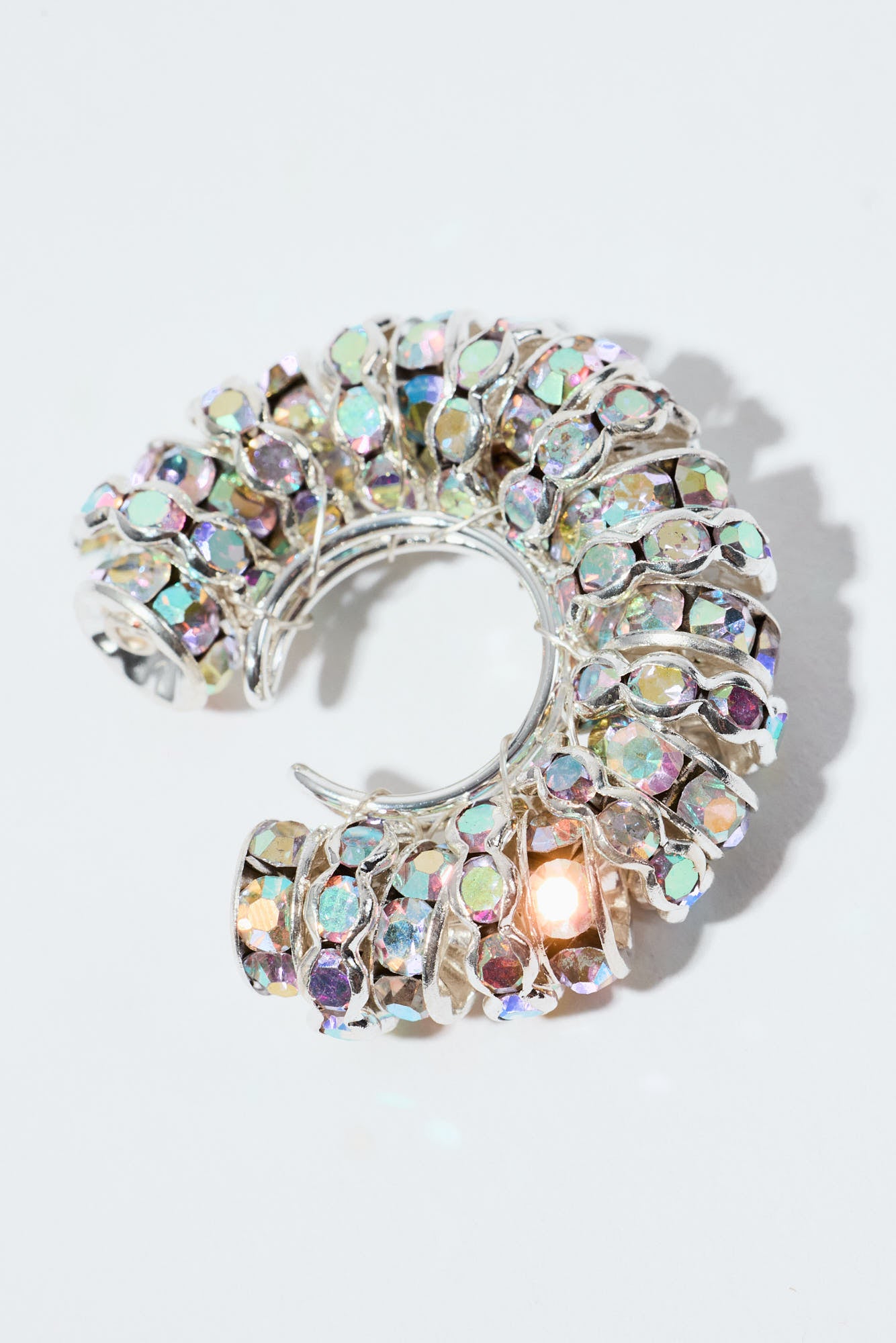 Chunky Diamond Ear Cuff