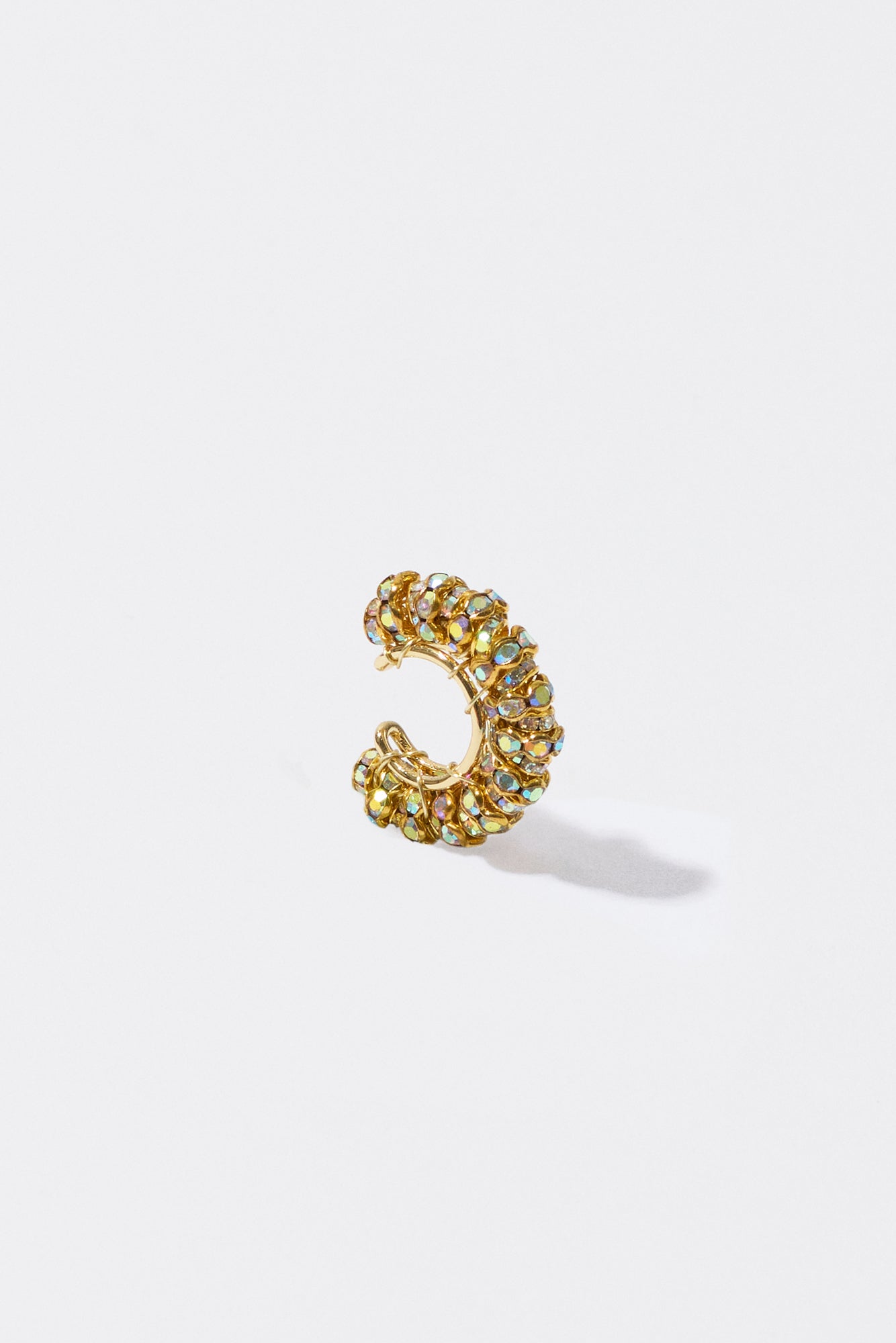 Diamond Ear Cuff Gold