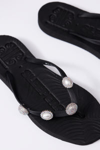 PEARL OCTOPUSS.Y x Sleepers - The Ibiza Sandal Black
