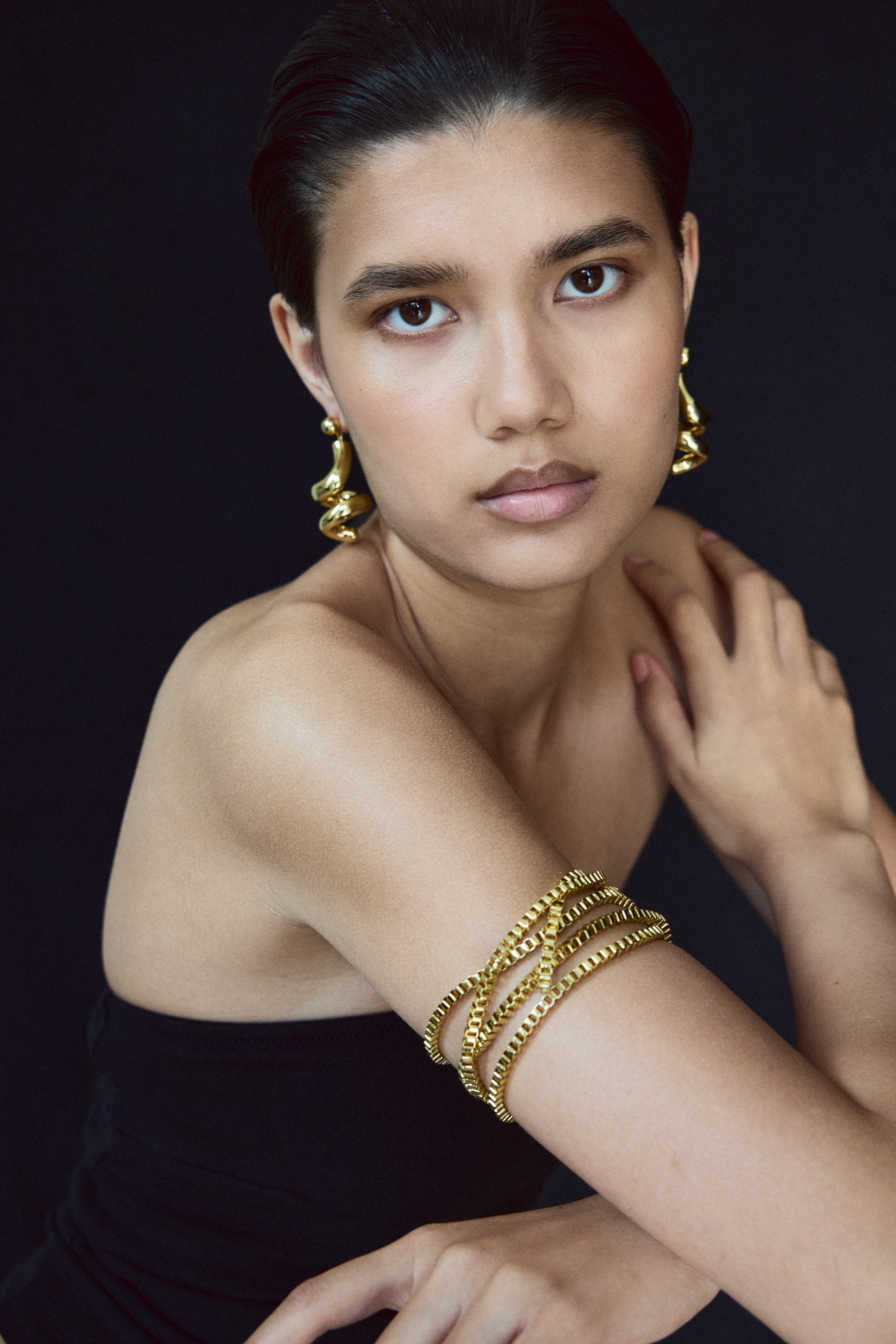 Willow Earrings Gold