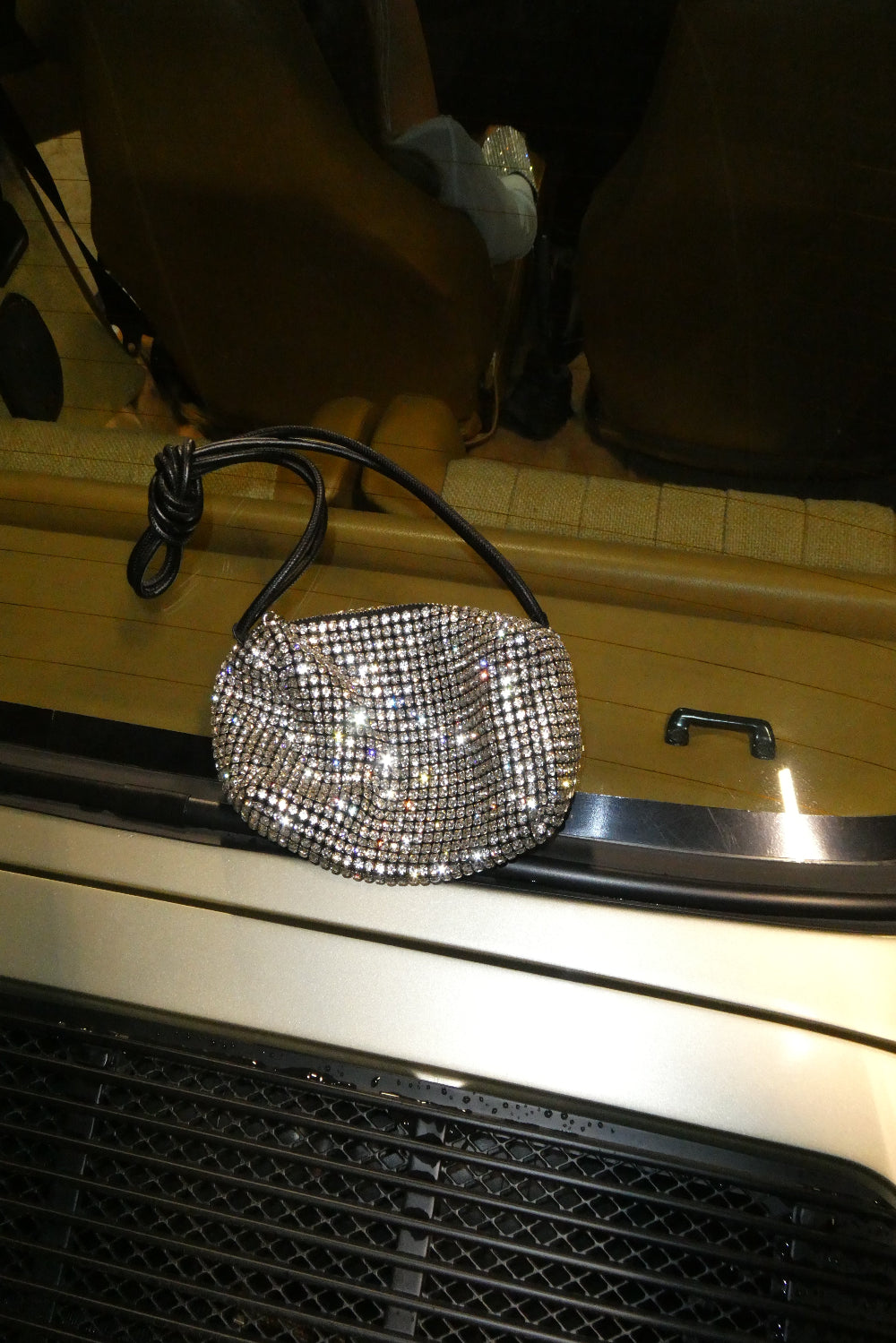 Eclipse Diamond Bag Silver