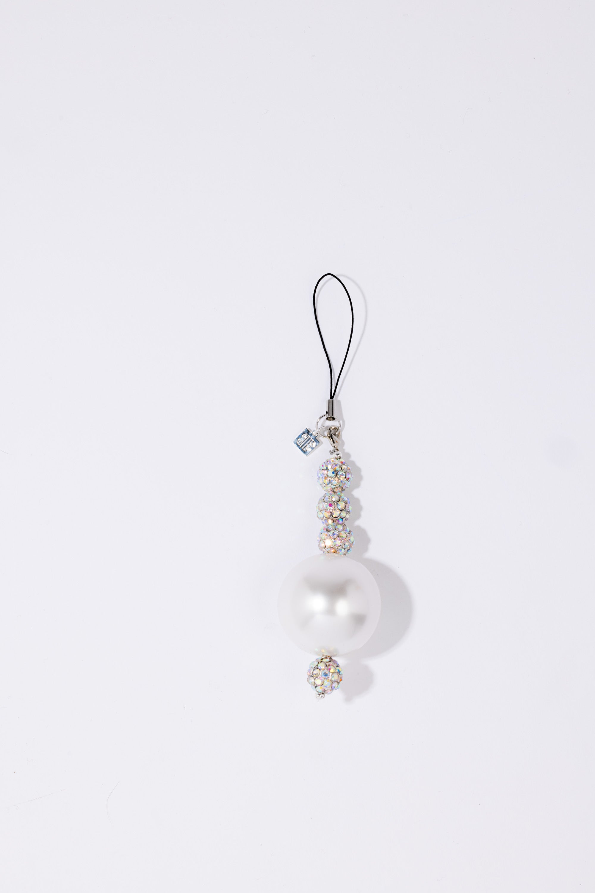 Lunar Phone Charm Silver
