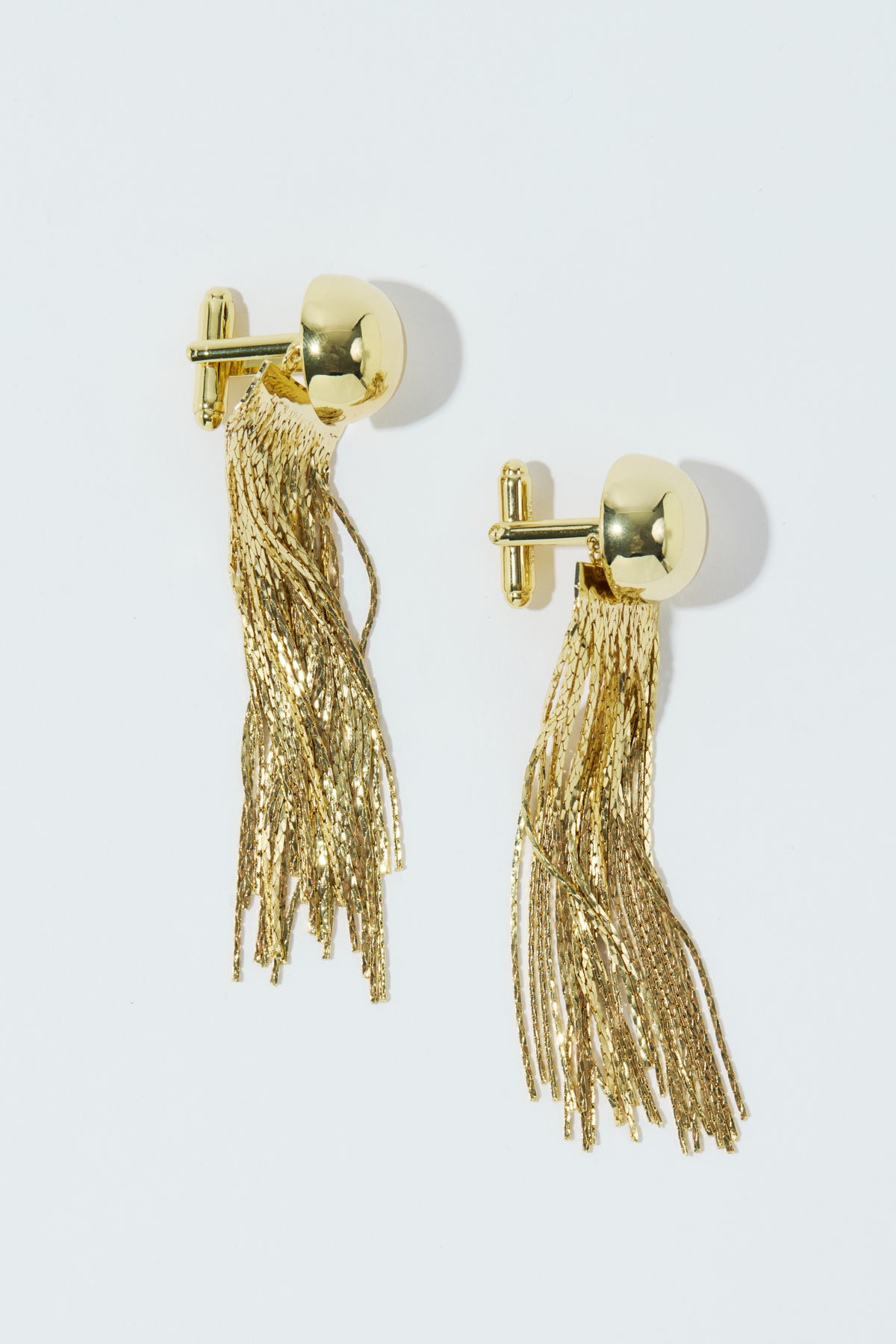 Medusa Cuff Links Gold