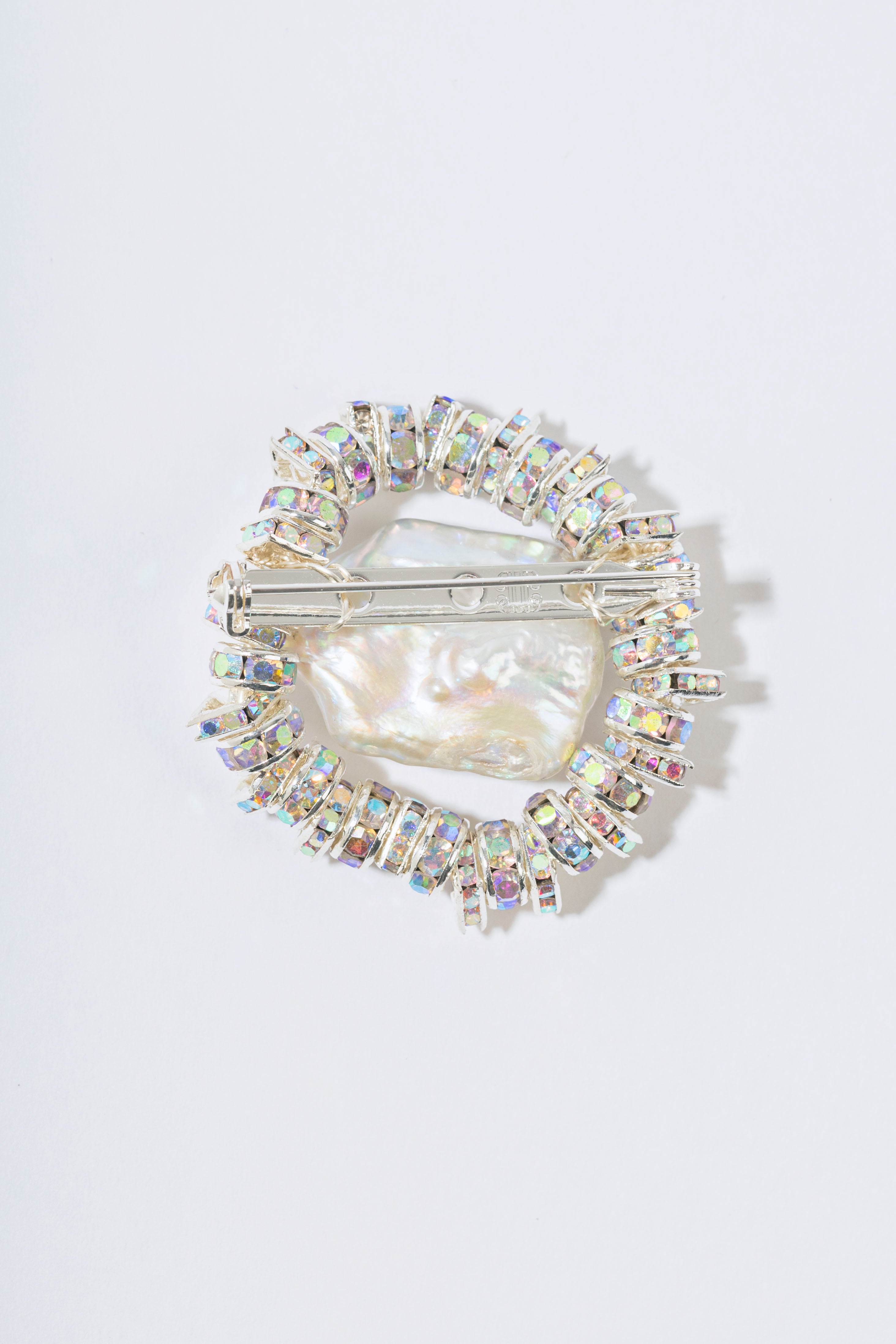 Mini Paris Brooch Silver