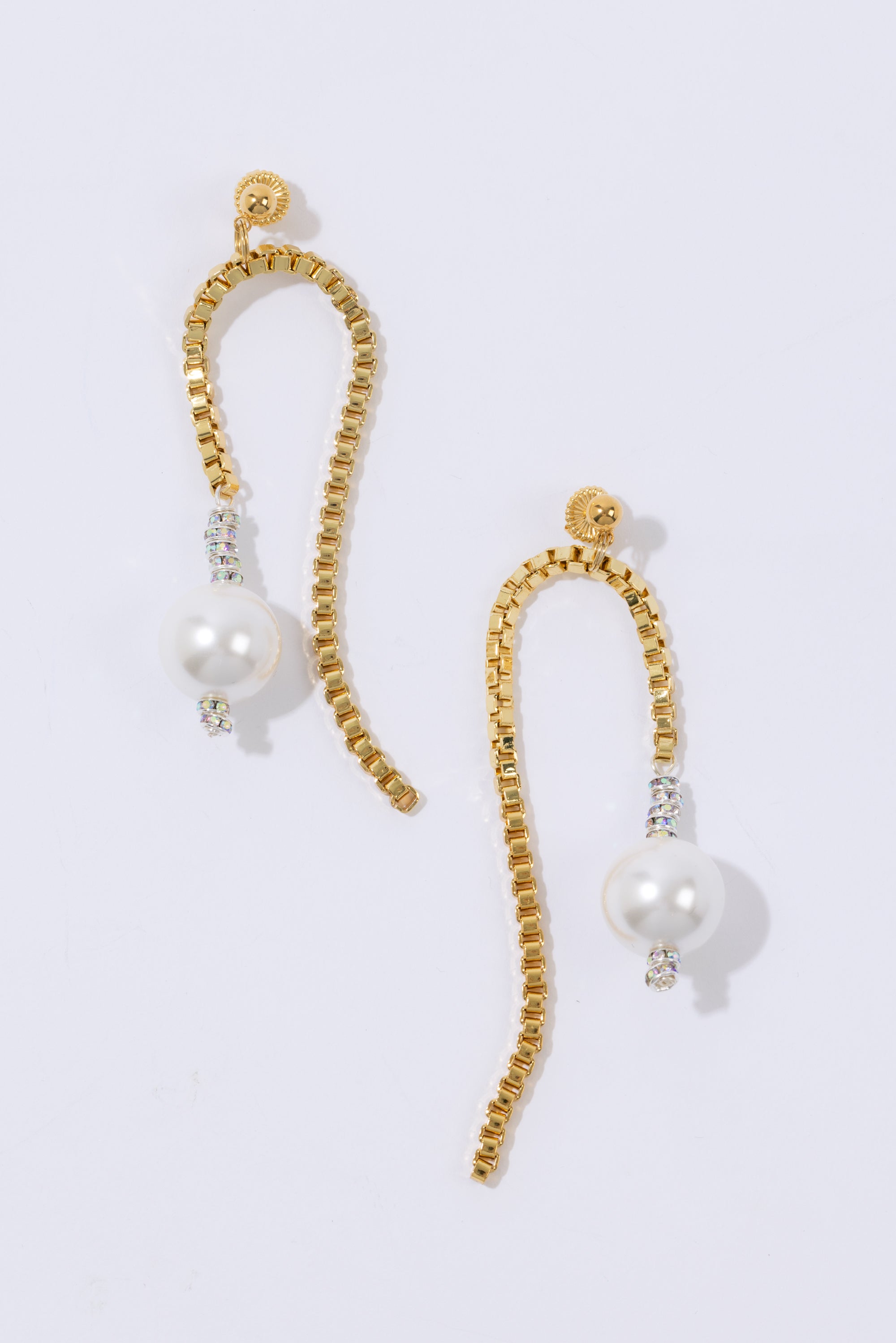 Moon Earrings Gold