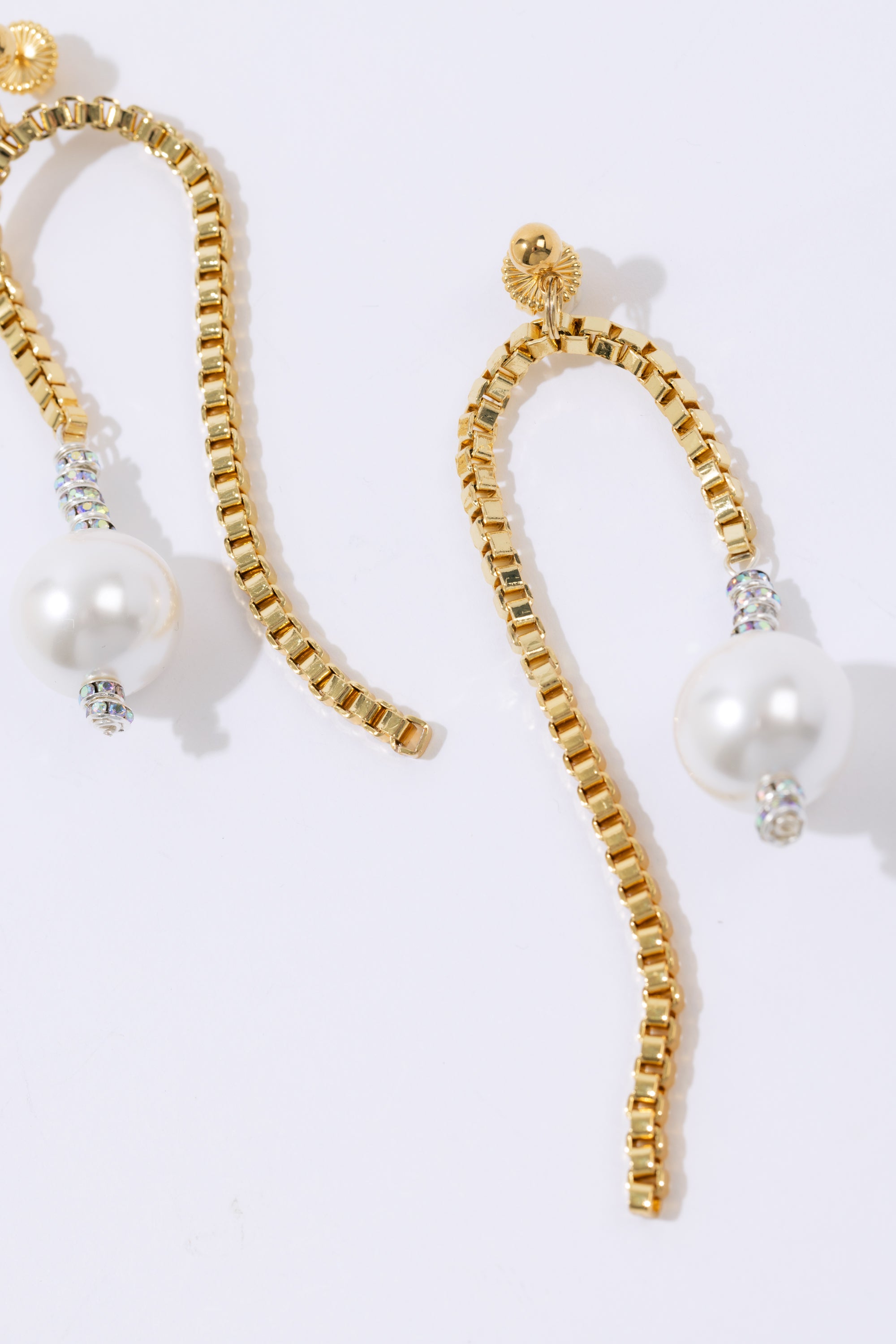 Moon Earrings Gold