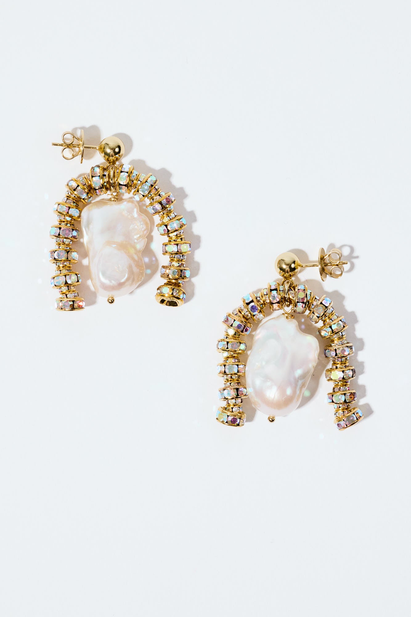 Paris Baroque Earrings Gold