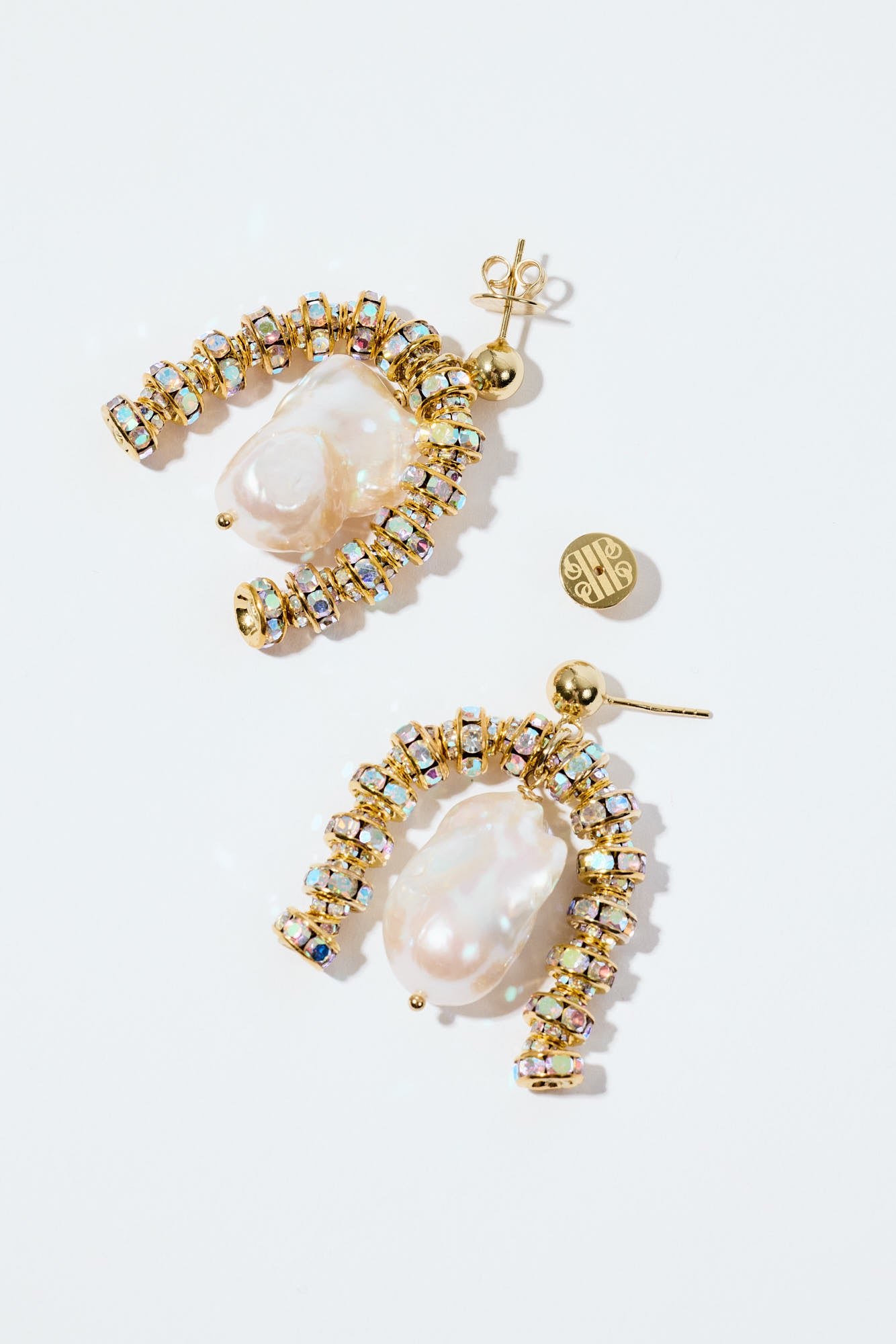 Paris Baroque Earrings Gold