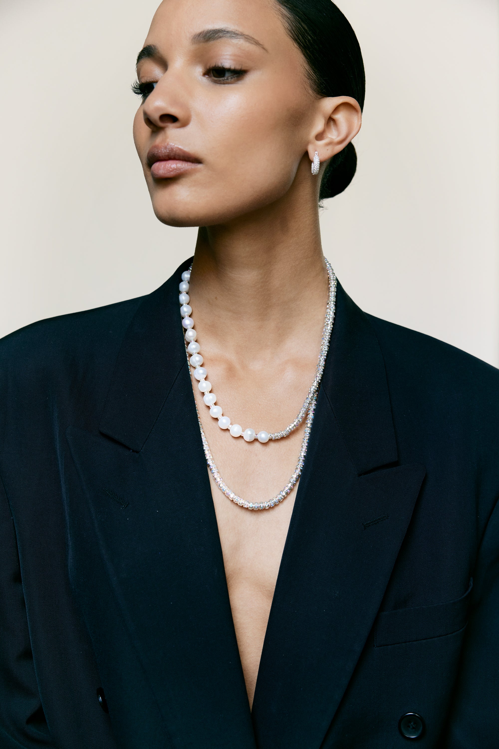 Skinny Diamond Necklace