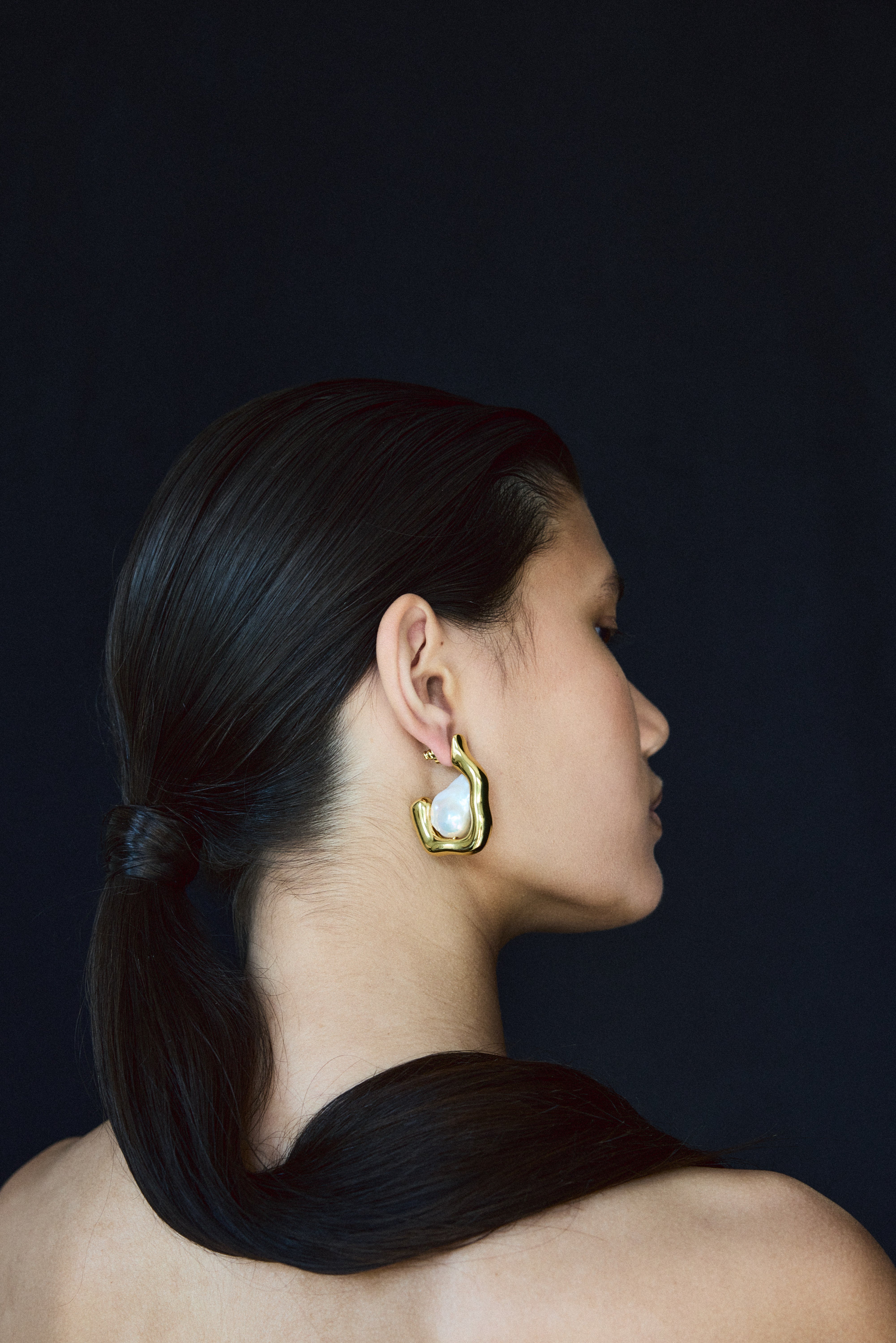 Rina Earrings Gold