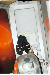 PEARL OCTOPUSS.Y x Sleepers - The Formentera Sandal Black