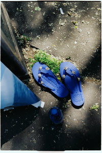PEARL OCTOPUSS.Y x Sleepers - The Formentera Sandal Luminous Blue