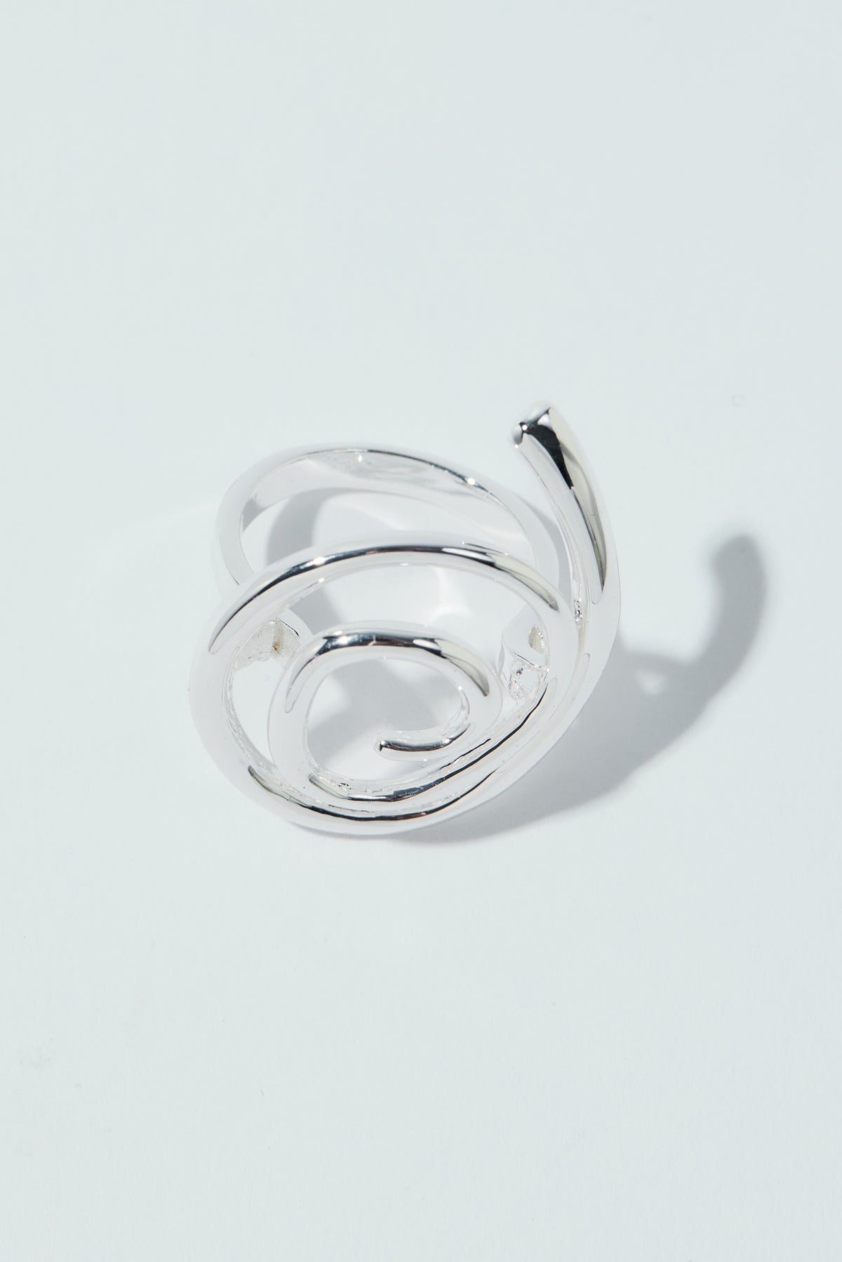 Petite Dahlia Ring Silver