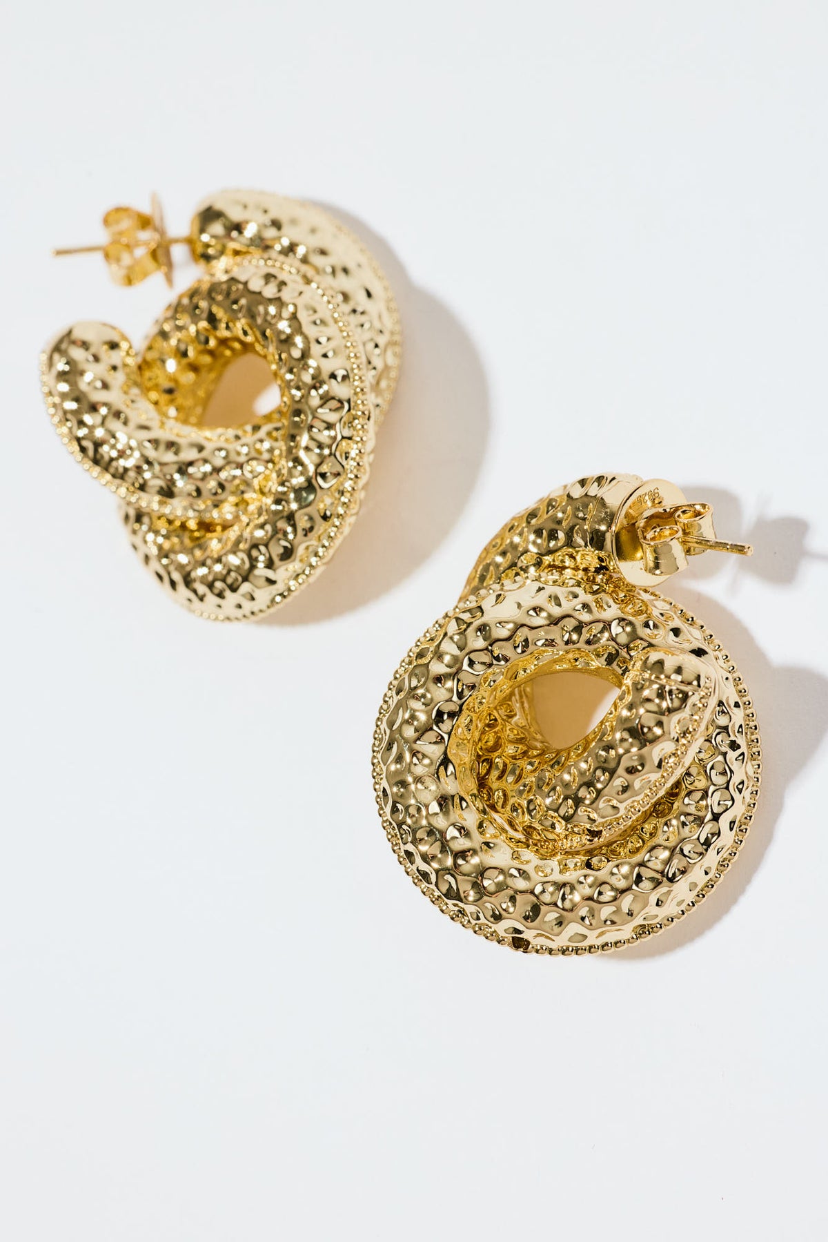 Petite Sasha Hoops Gold