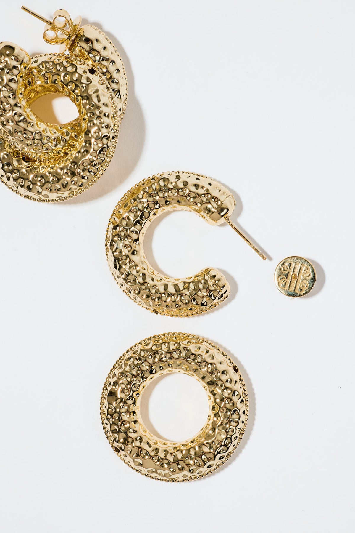 Petite Sasha Hoops Gold