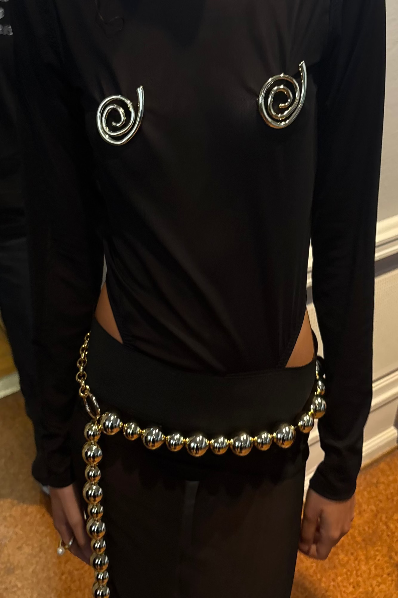Sphere Chain Gold
