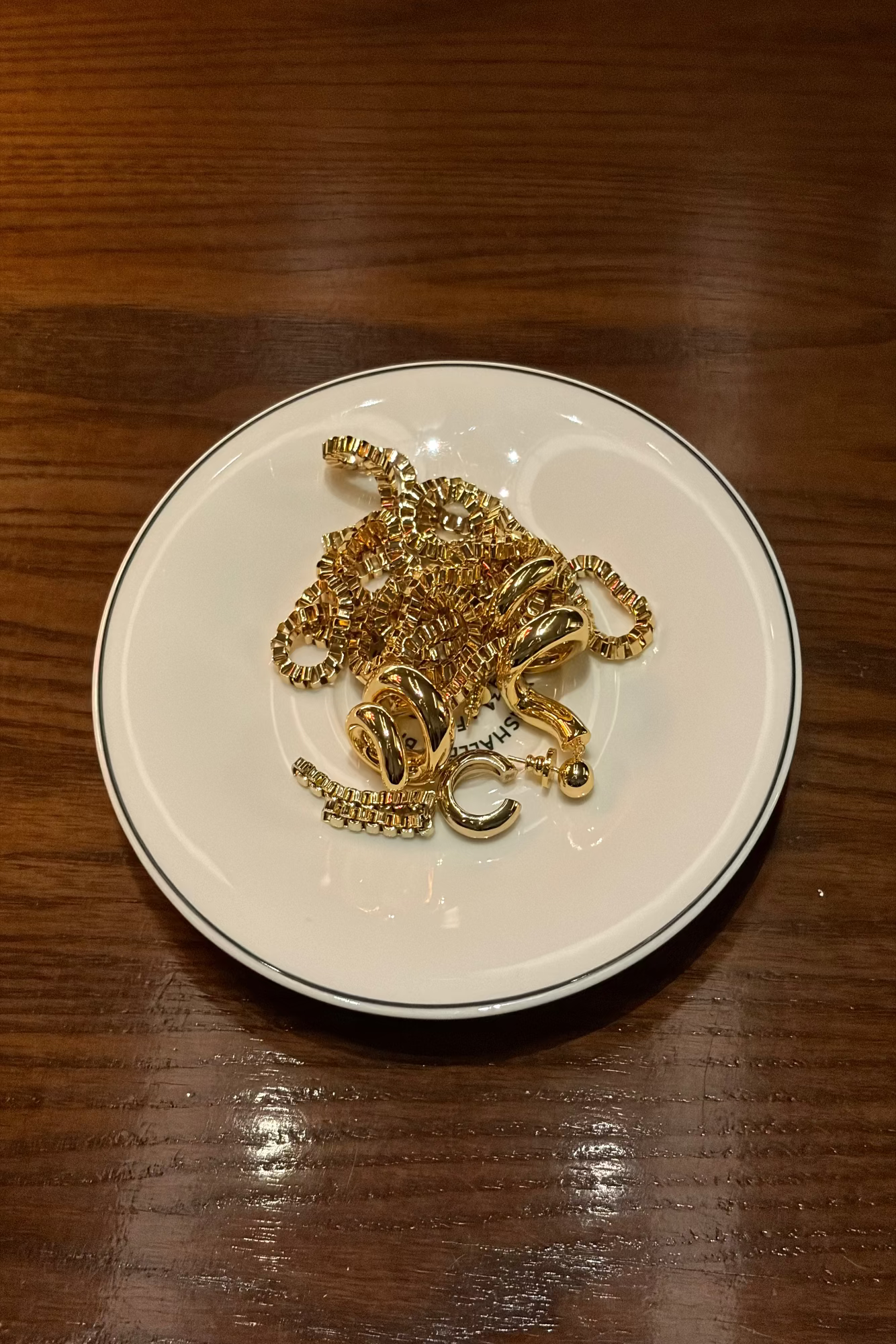Box Chain Necklace Gold