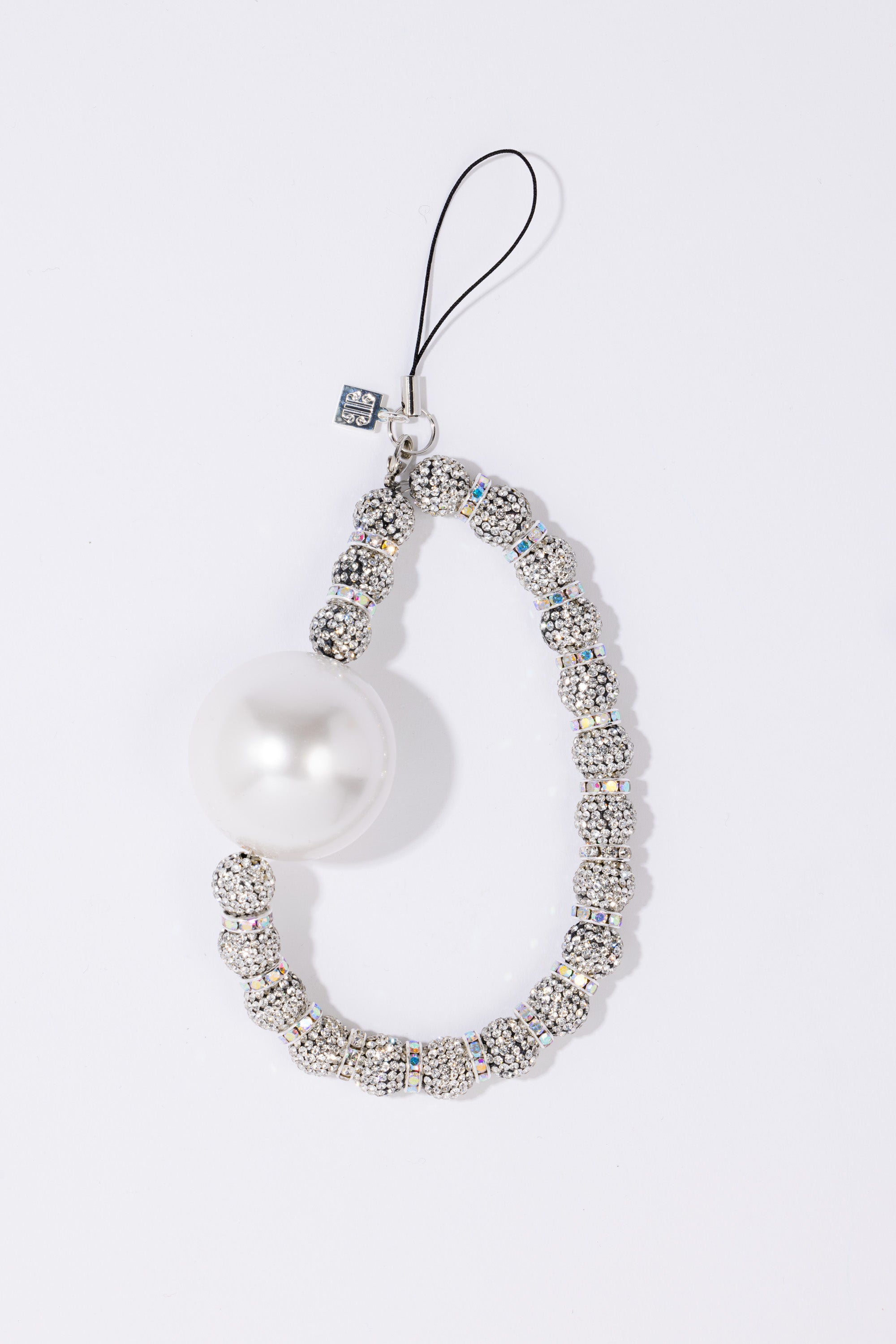 Saturn Phone Chain Silver