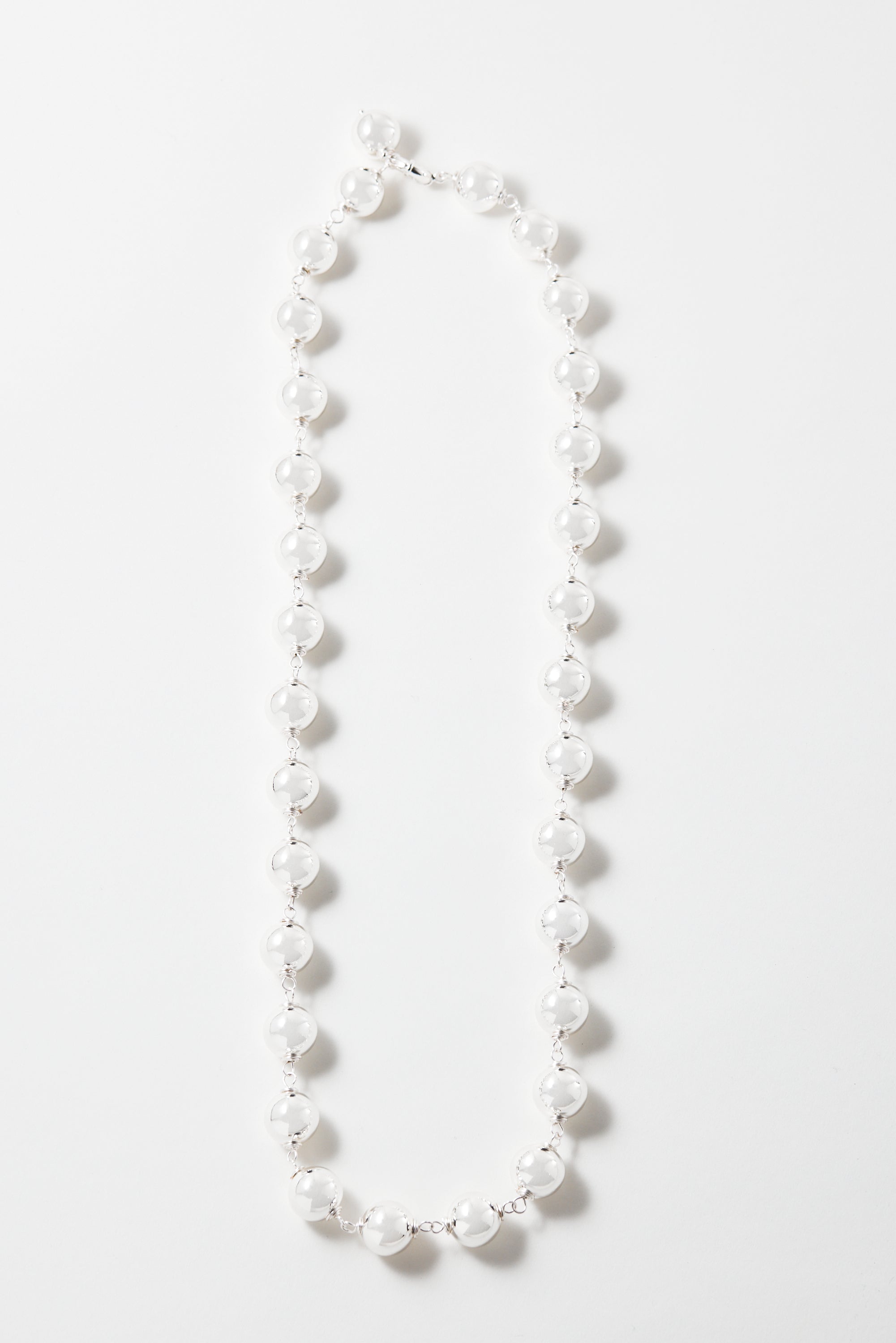 Sphere Chain Silver